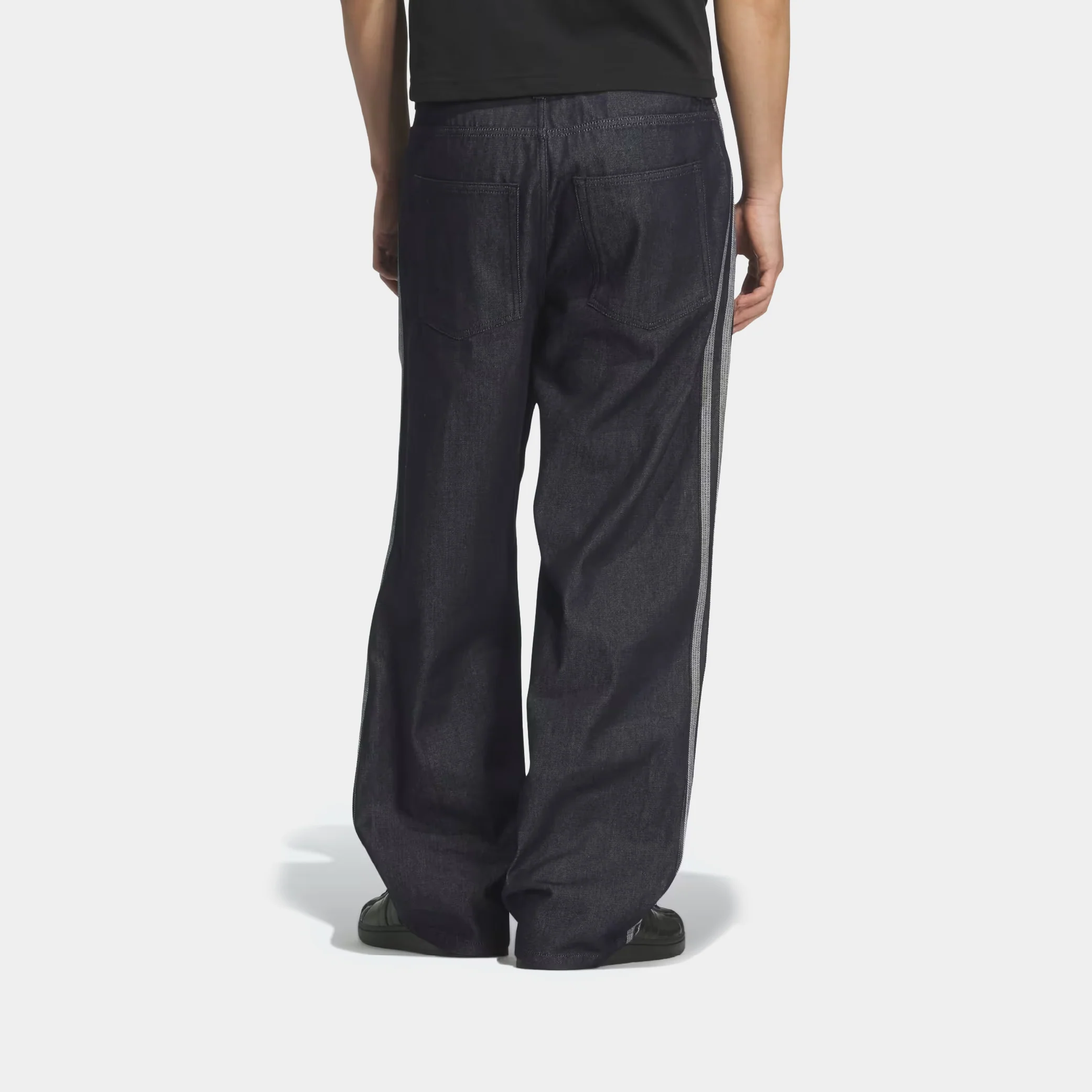 adidas Originals Denim Firebird Track Pants - Image 4