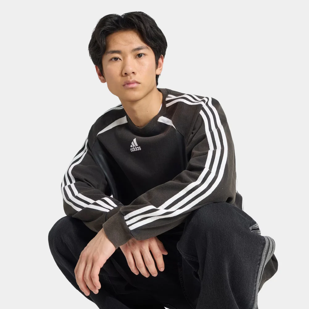 adidas Originals Teamgeist Vintage Long Sleeve Tee - Image 4
