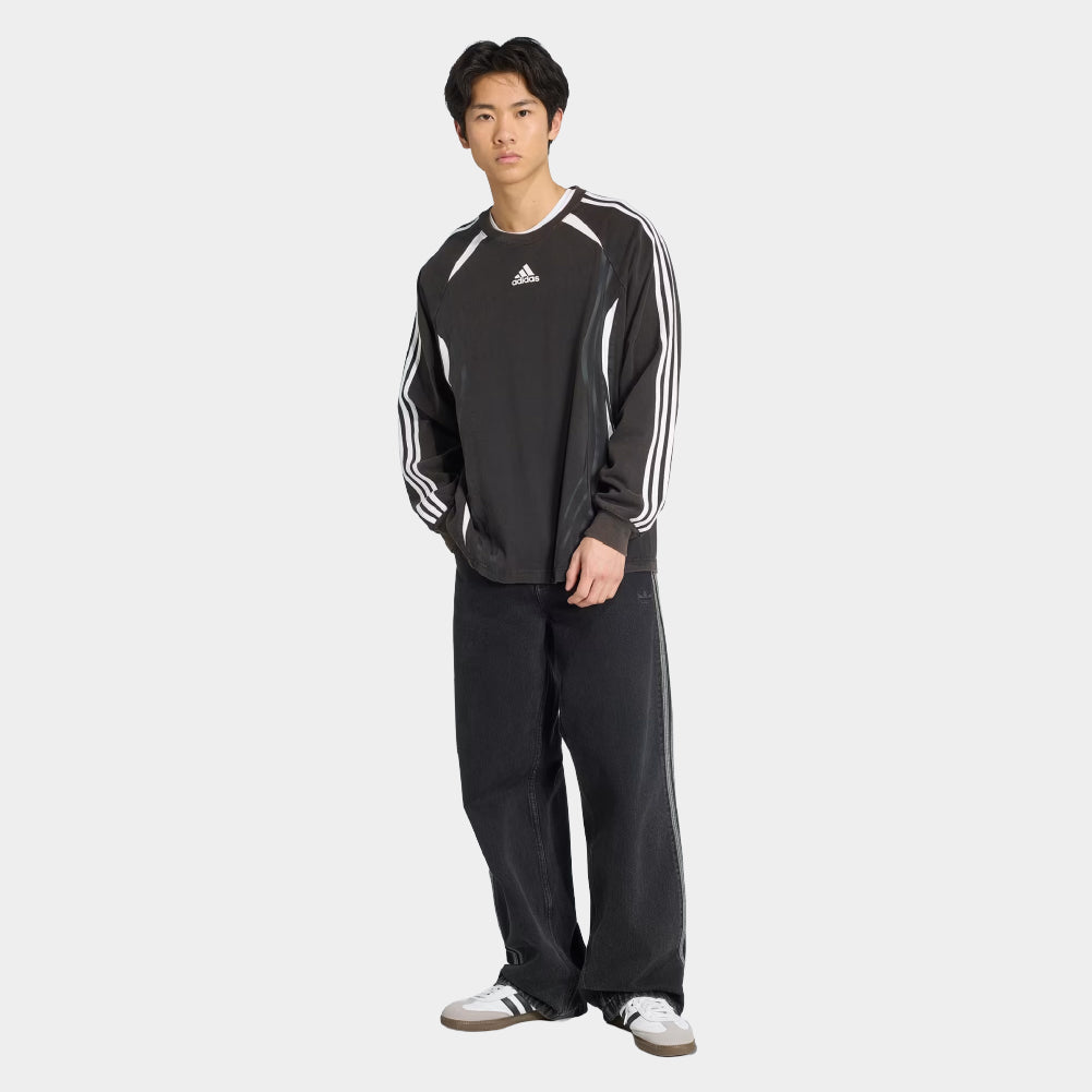 adidas Originals Teamgeist Vintage Long Sleeve Tee - Image 5