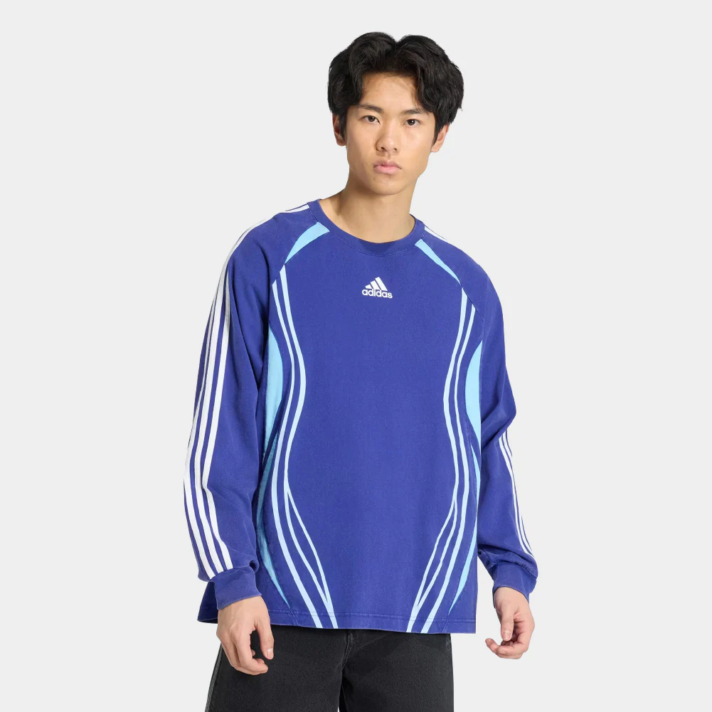 adidas Originals Teamgeist Vintage Long Sleeve Tee - Image 2