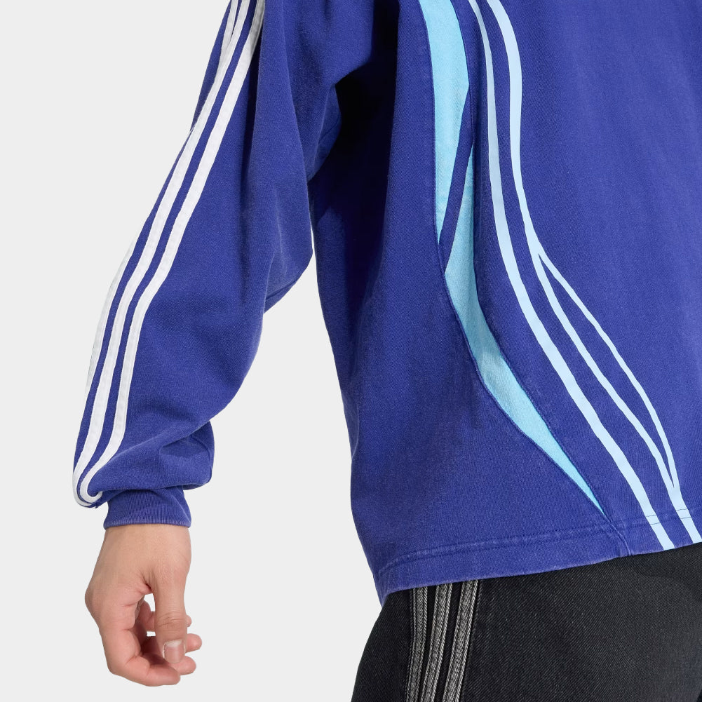 adidas Originals Teamgeist Vintage Long Sleeve Tee - Image 5