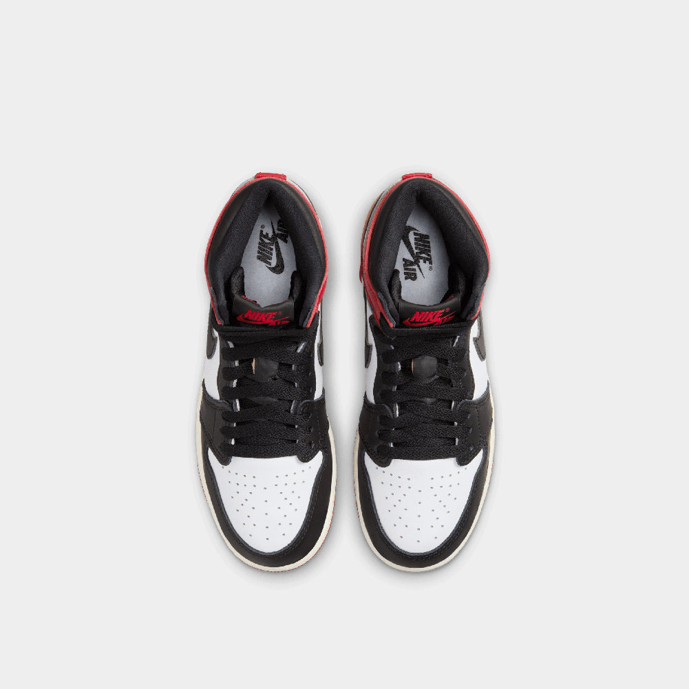 Air Jordan 1 Retro High OG "Black Toe" (GS) - Image 4