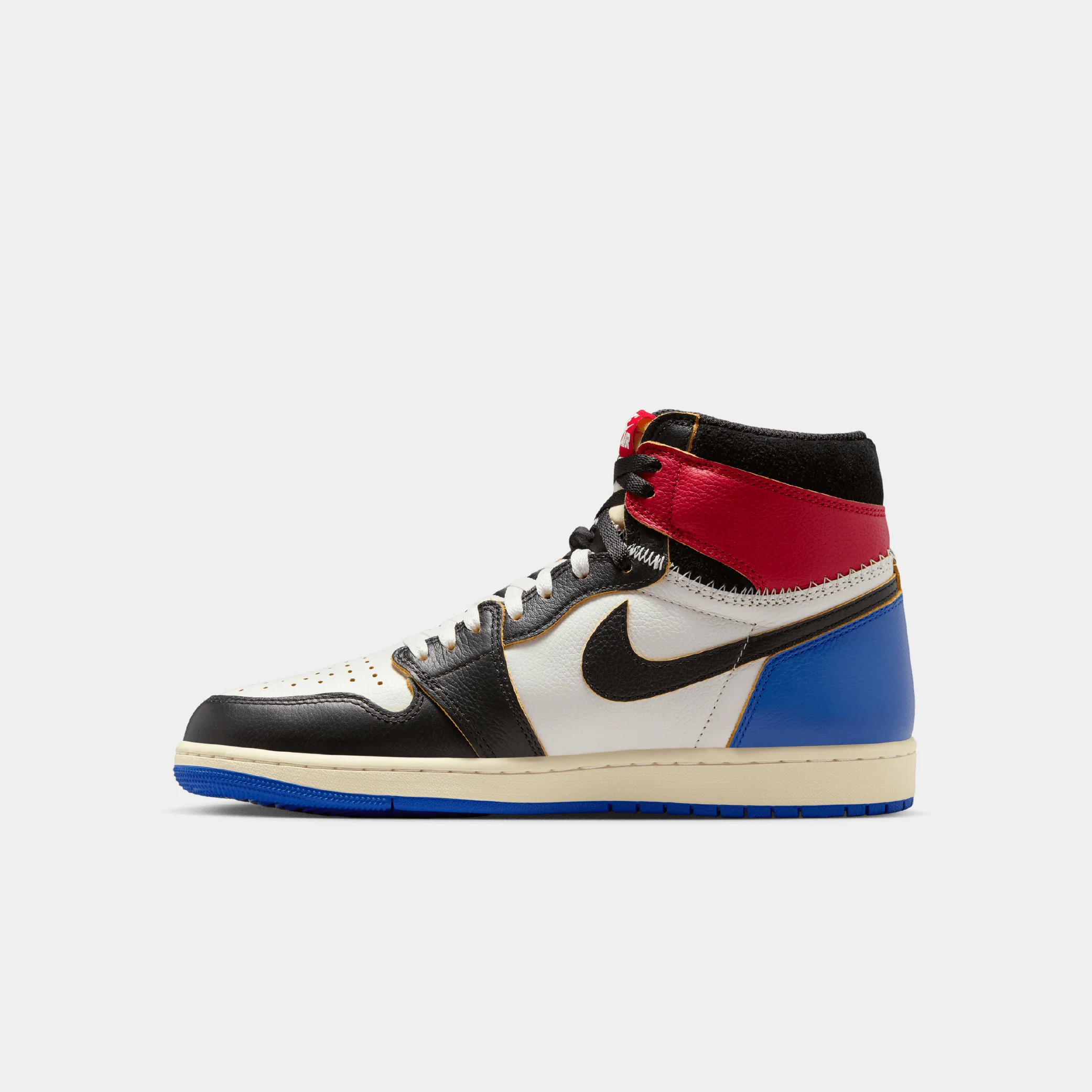 Air Jordan 1 Retro High OG x Union x Fragment "Black and Varsity Red" - Image 3