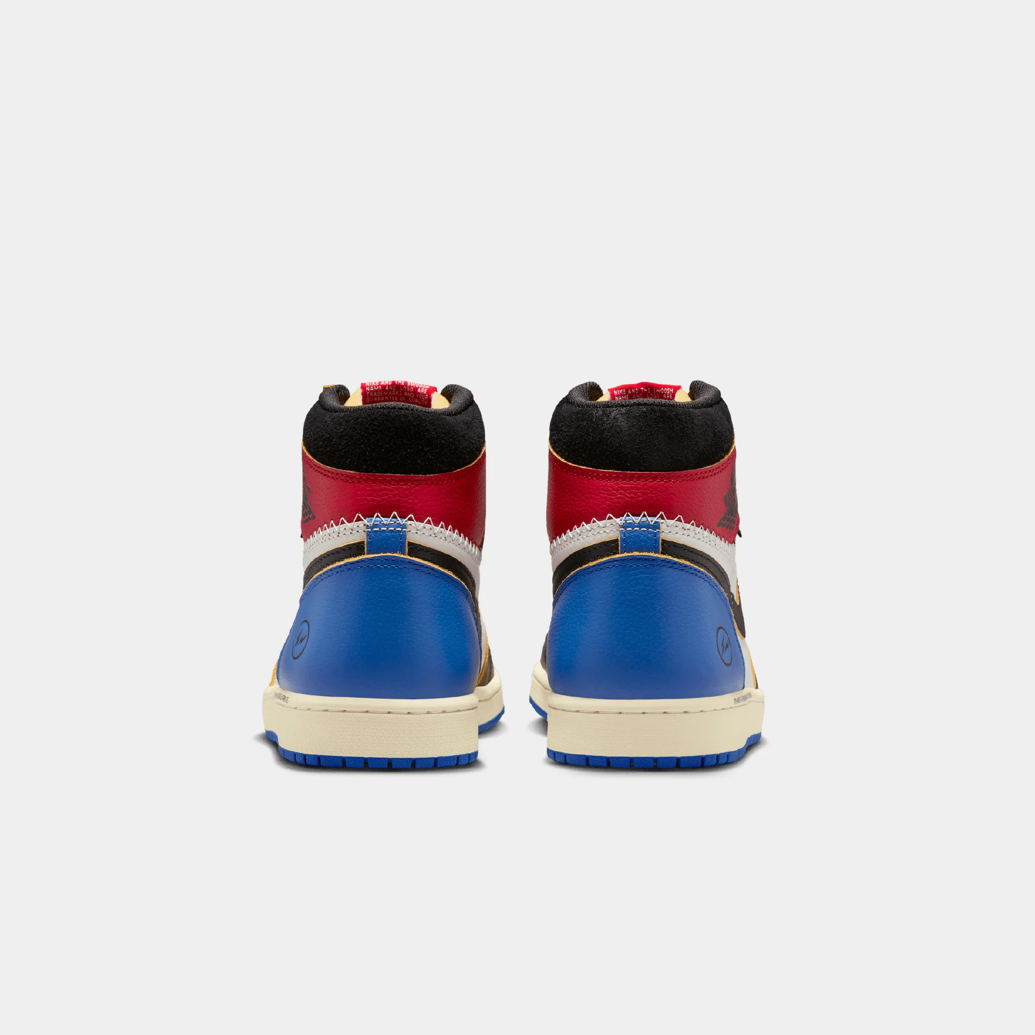 Air Jordan 1 Retro High OG x Union x Fragment "Black and Varsity Red" - Image 4