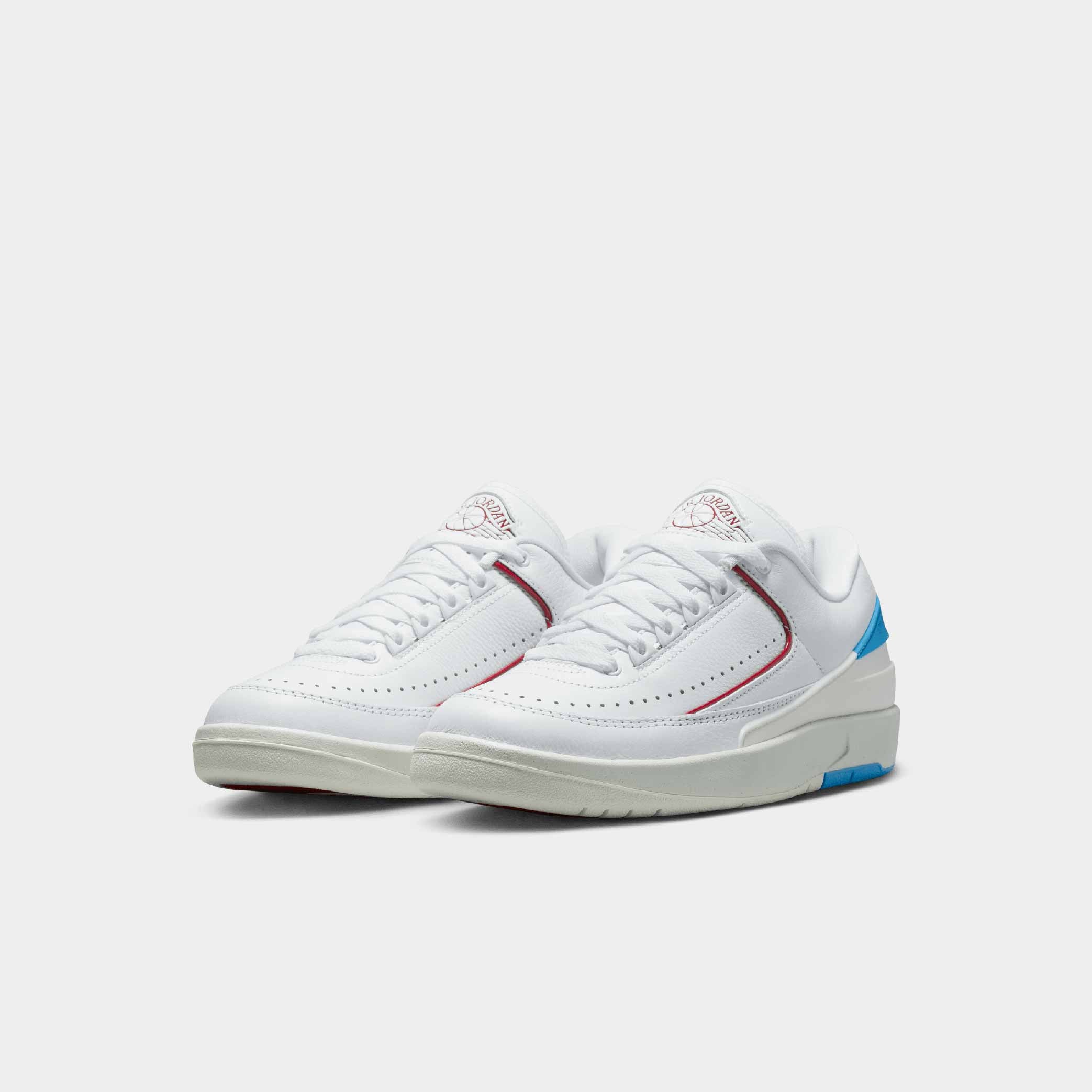Air Jordan 2 Retro Low "Gym Red and Dark Powder Blue" (W) - Image 2