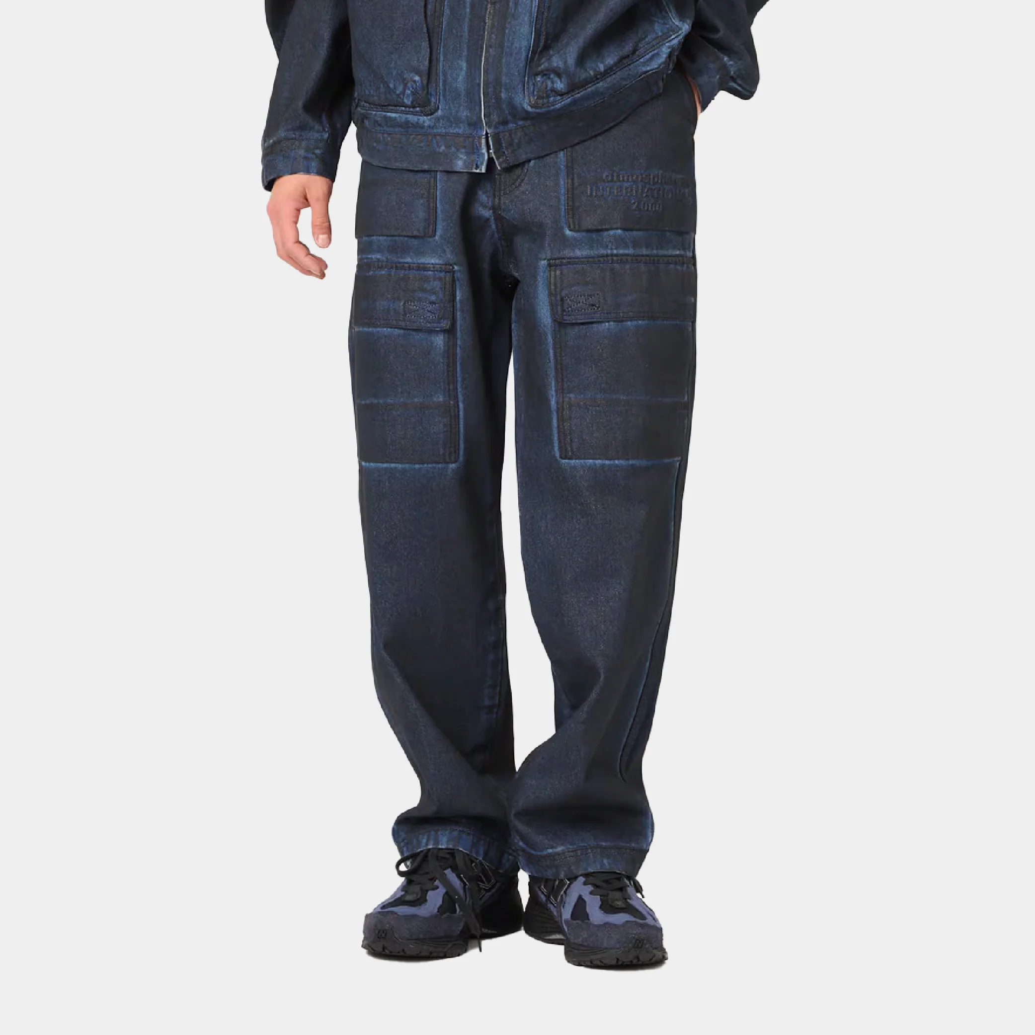 atmos Denim Cargo Pants - Image 6