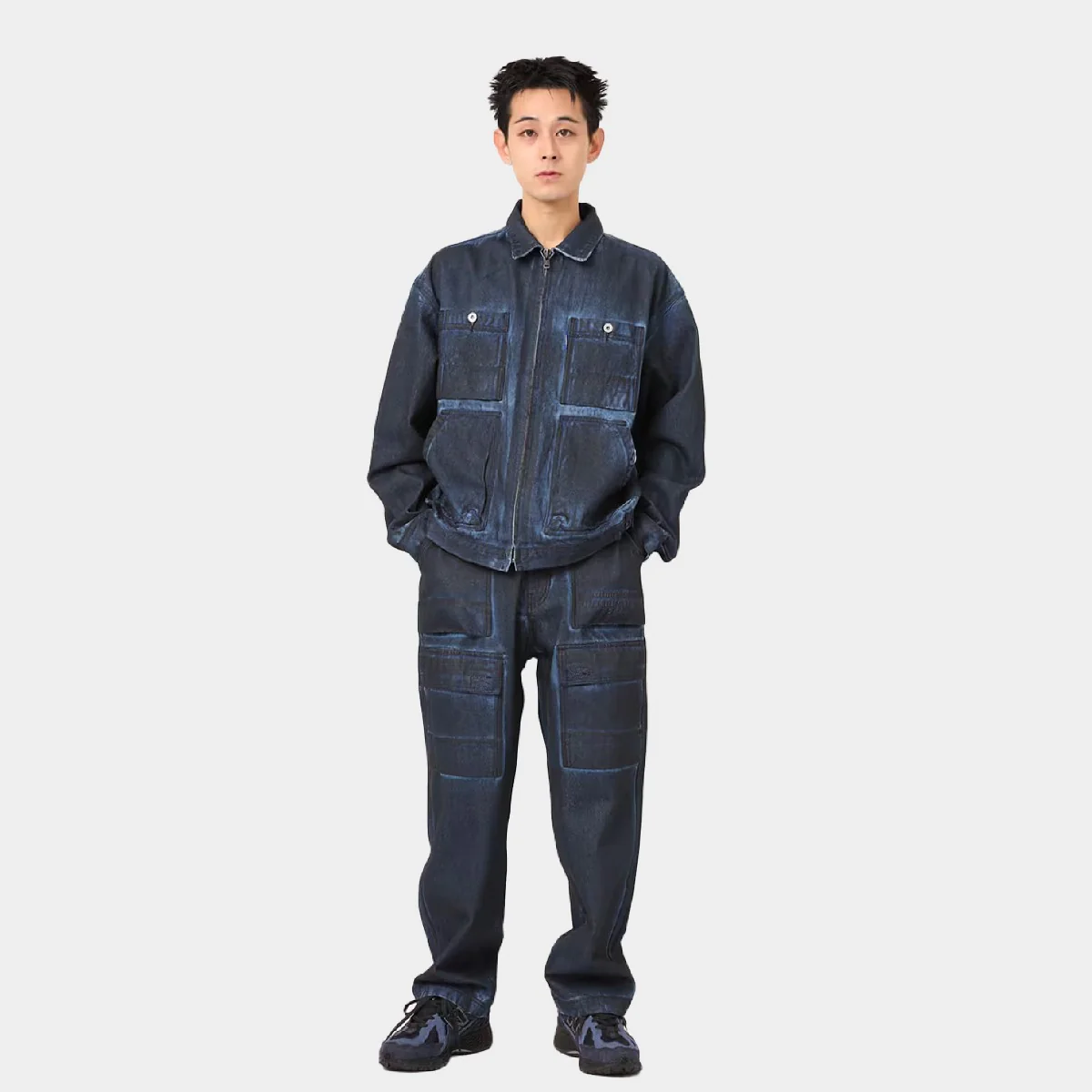 atmos Denim Worker Jacket - Image 8