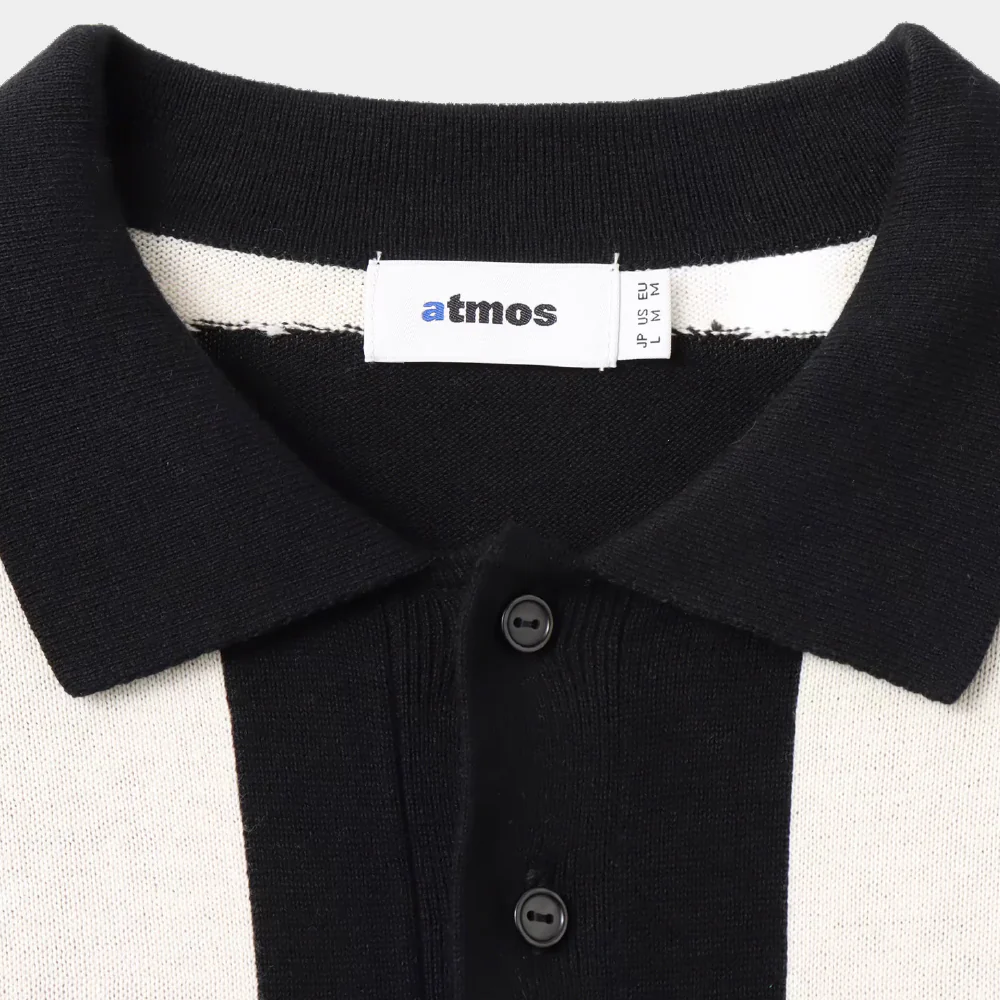atmos Knit Polo Tee - Image 3