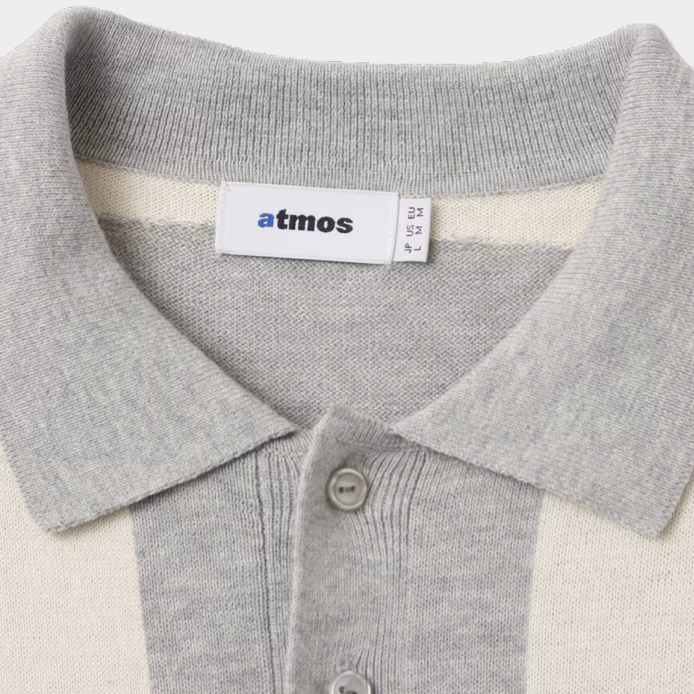 atmos Knit Polo Tee - Image 3