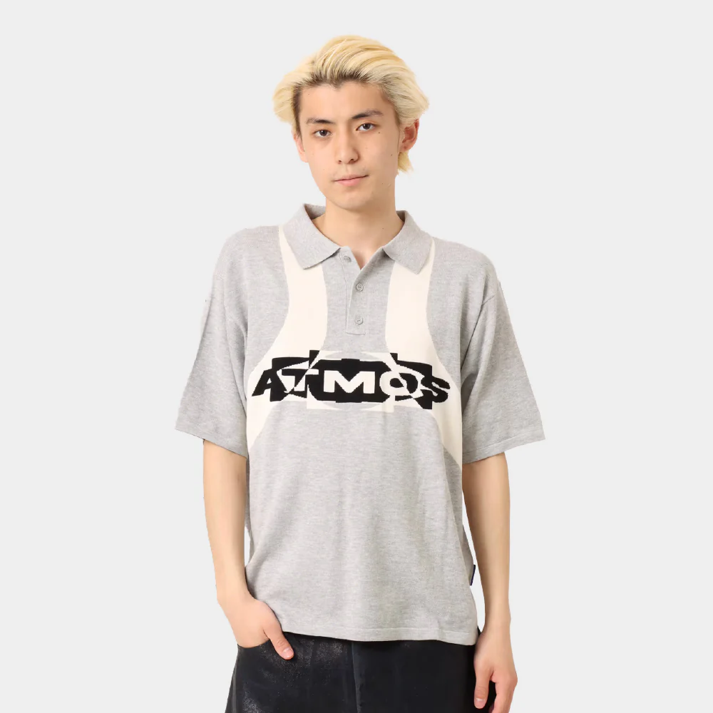 atmos Knit Polo Tee - Image 5
