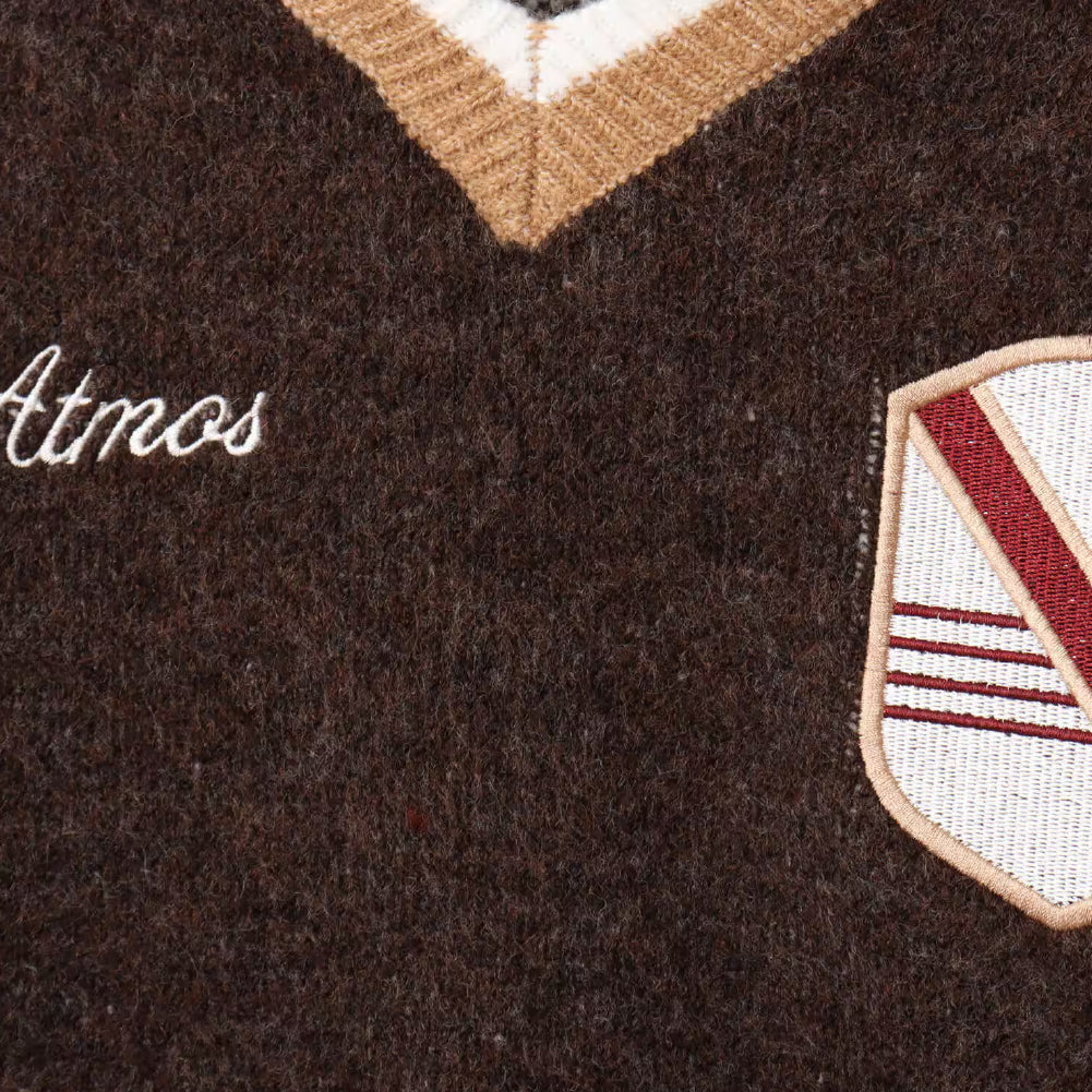 atmos Knit Soccer Polo Shirt - Image 4
