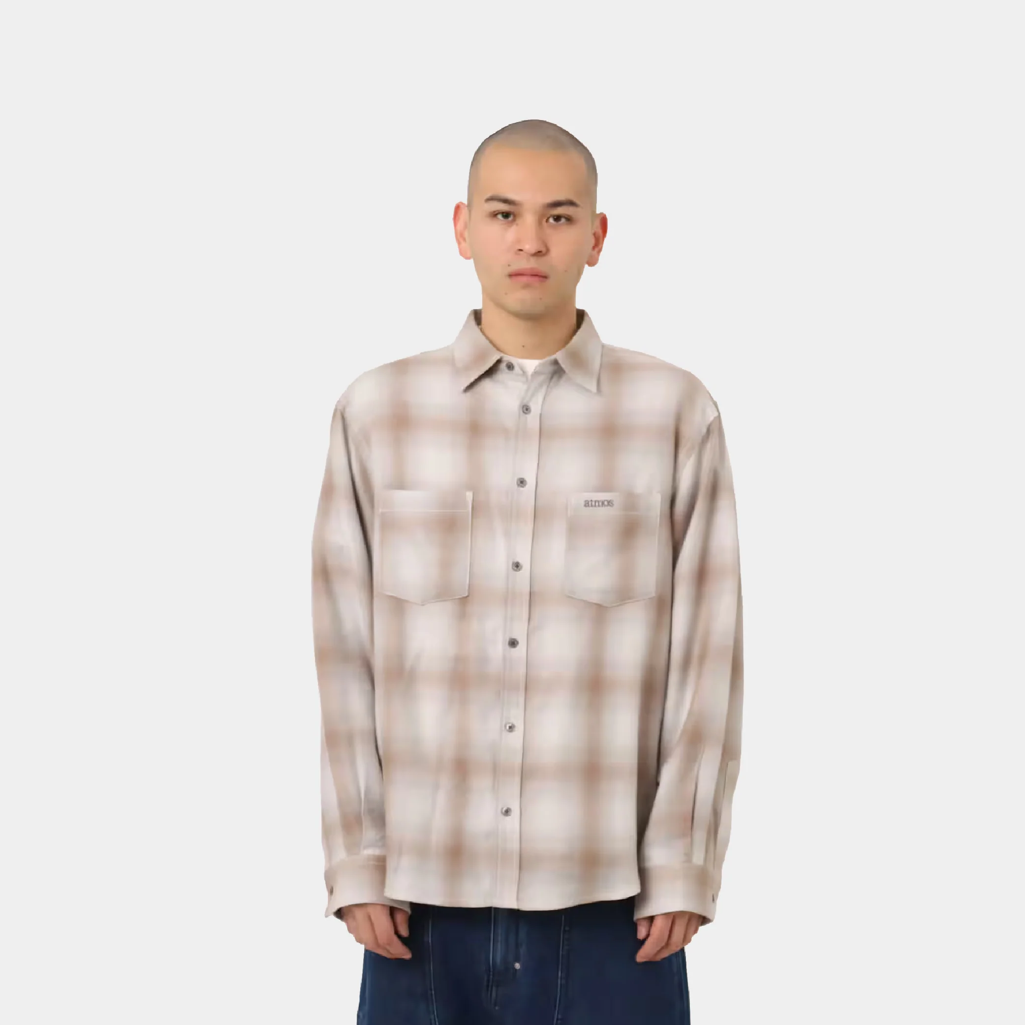 atmos Ombre Check Shirt - Image 5