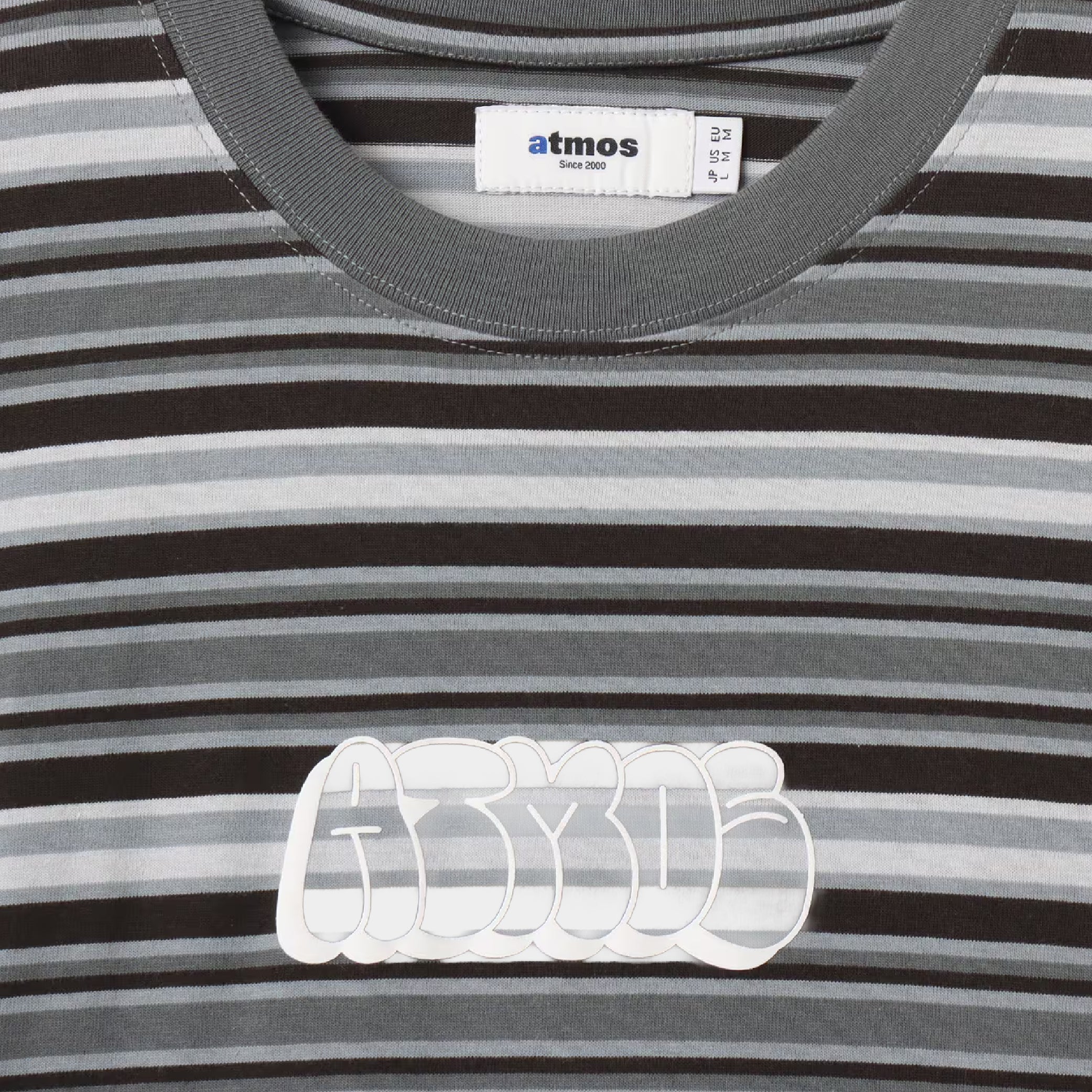 atmos Retro Colorway Border Long Sleeve T-Shirt - Image 3