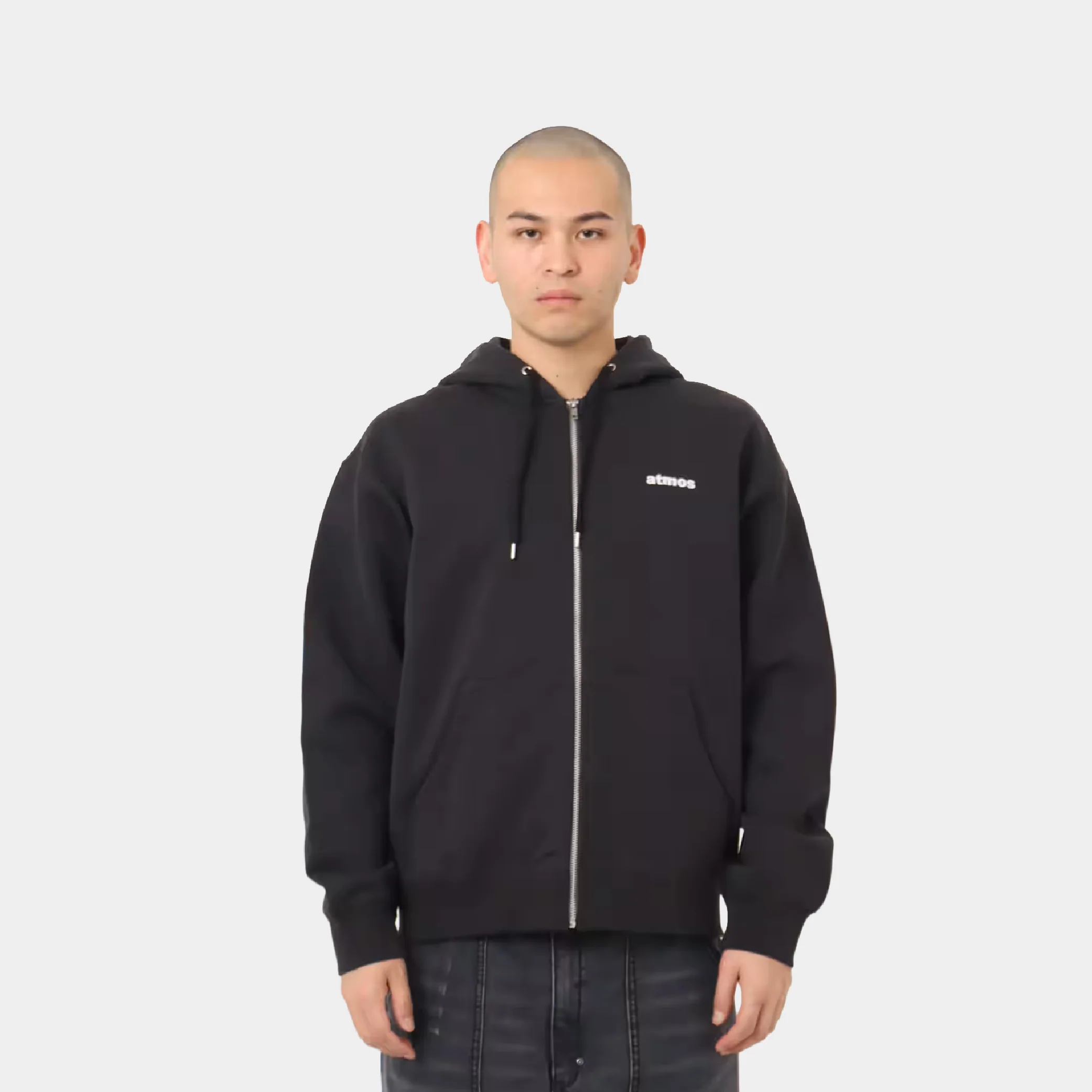 atmos Sakura Motif Zip-up Hooded Sweatshirt - Image 5