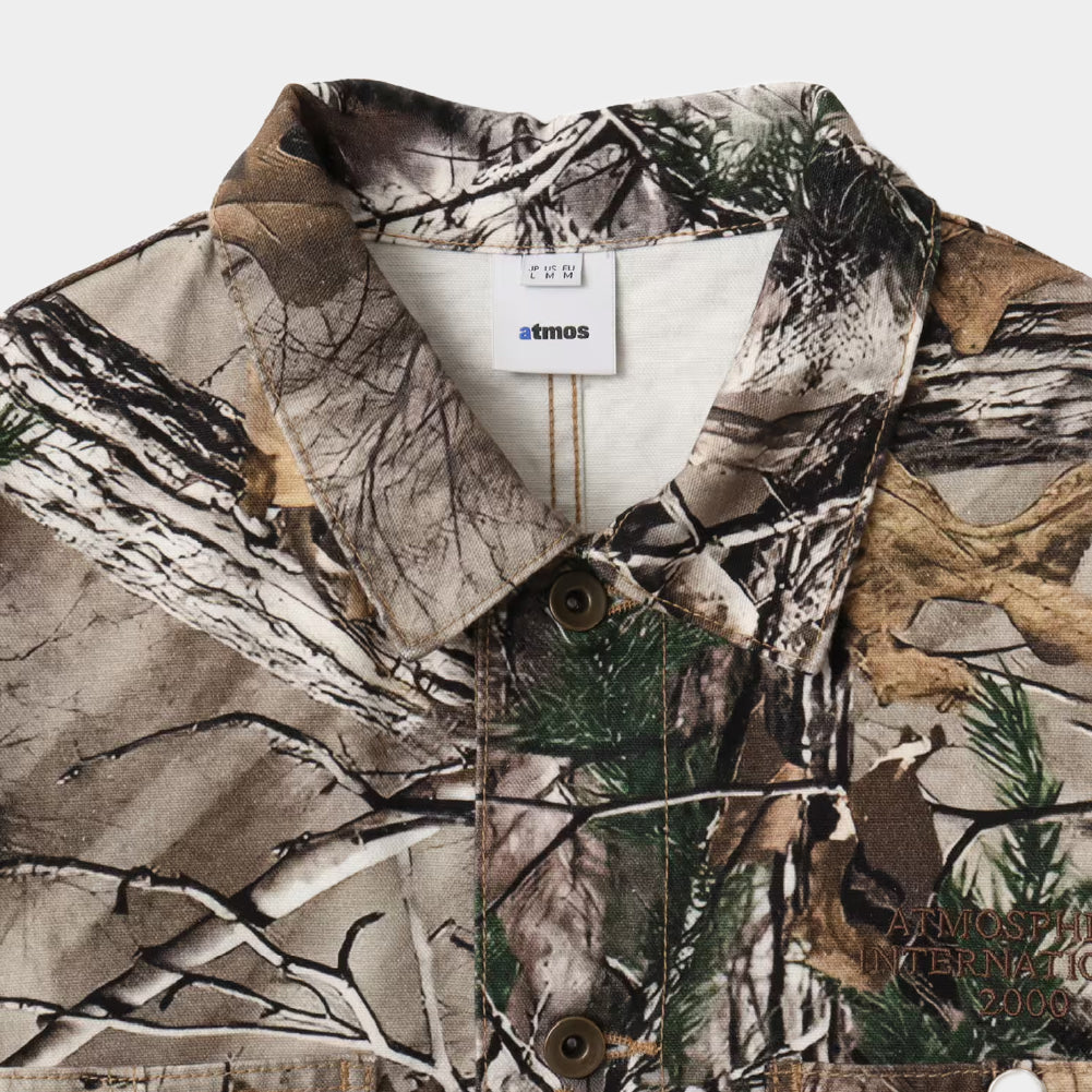 atmos Tree Camo Pattern Coverall Jacket - Image 3
