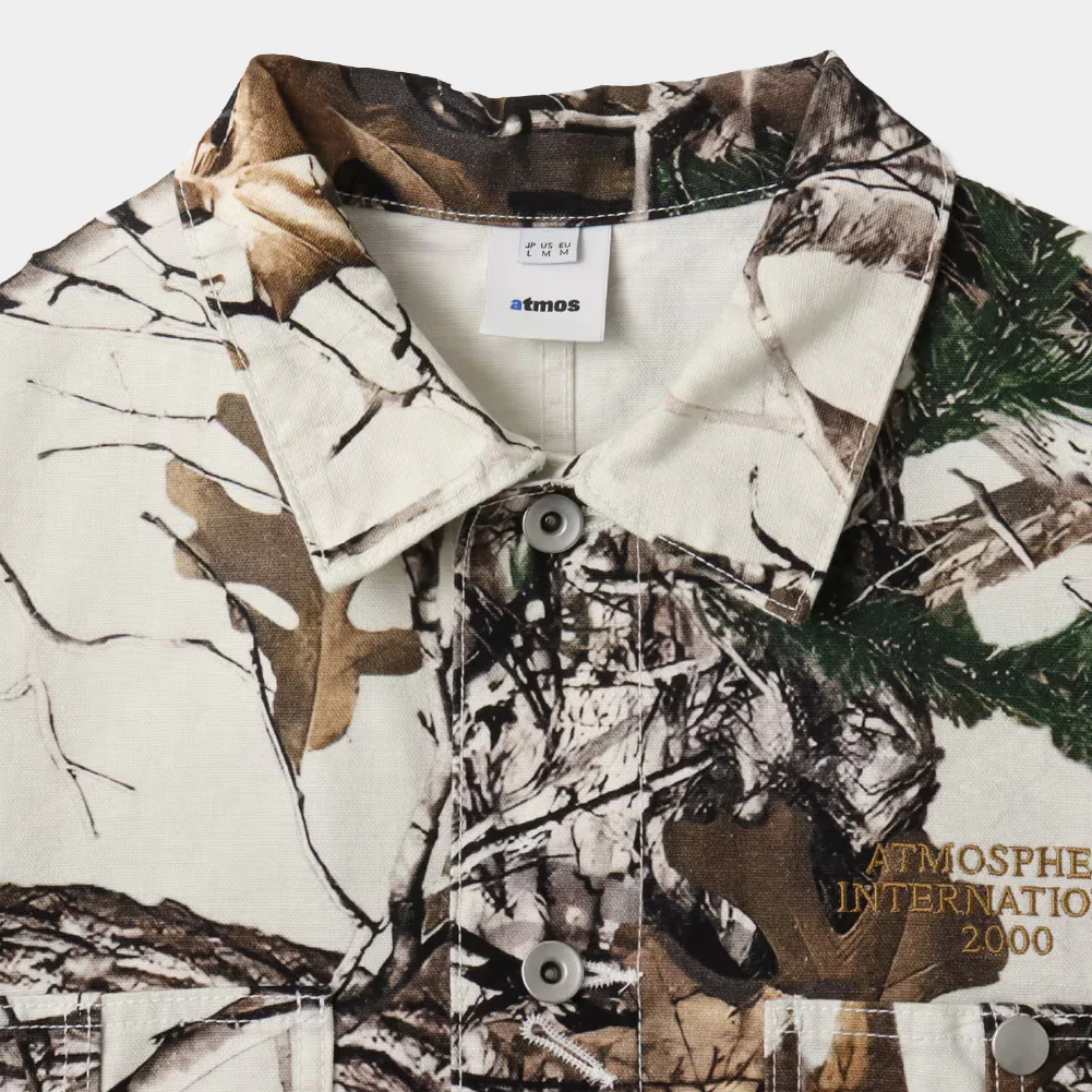 atmos Tree Camo Pattern Coverall Jacket - Image 3