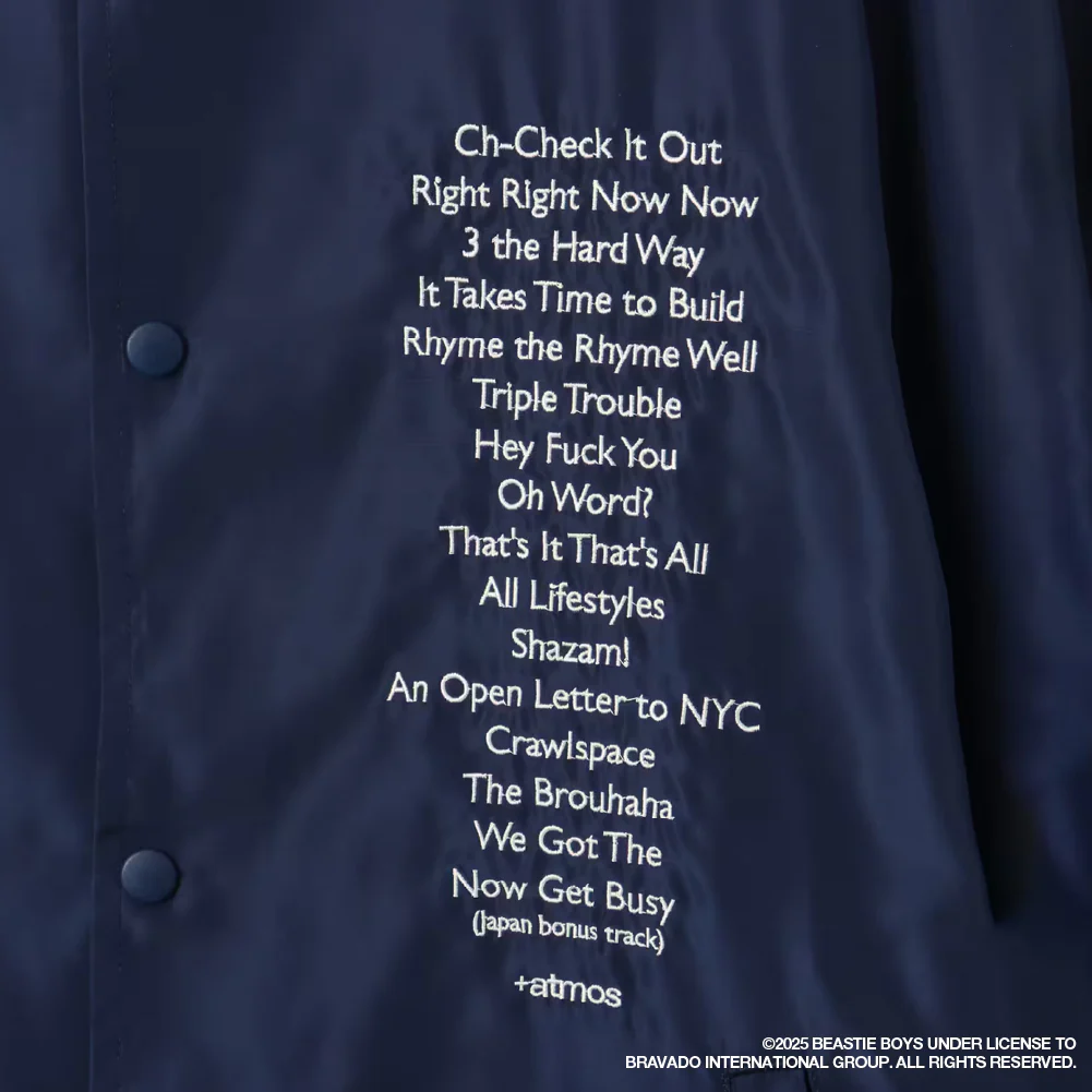 atmos x Beastie Boys Coach Jacket - Image 4
