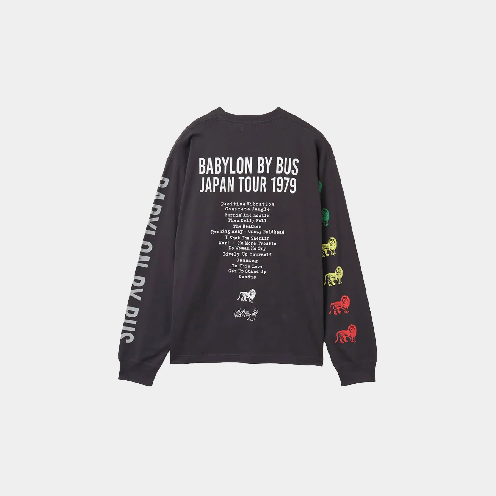 atmos x BOB MARLEY "BABYLON BY BUS" Long Sleeve T-Shirt - Image 2