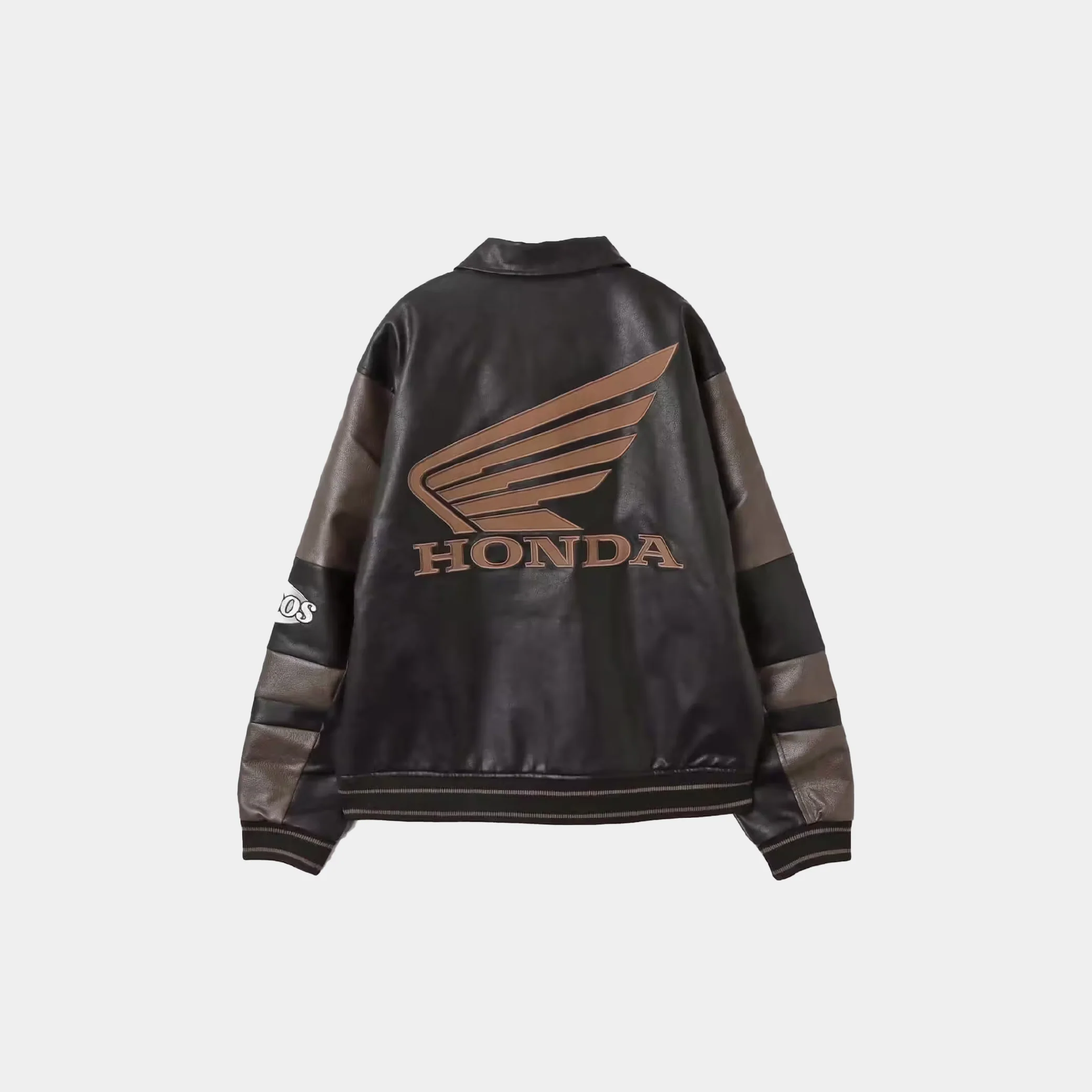 atmos x Honda Synthesis Leather Jacket - Image 2