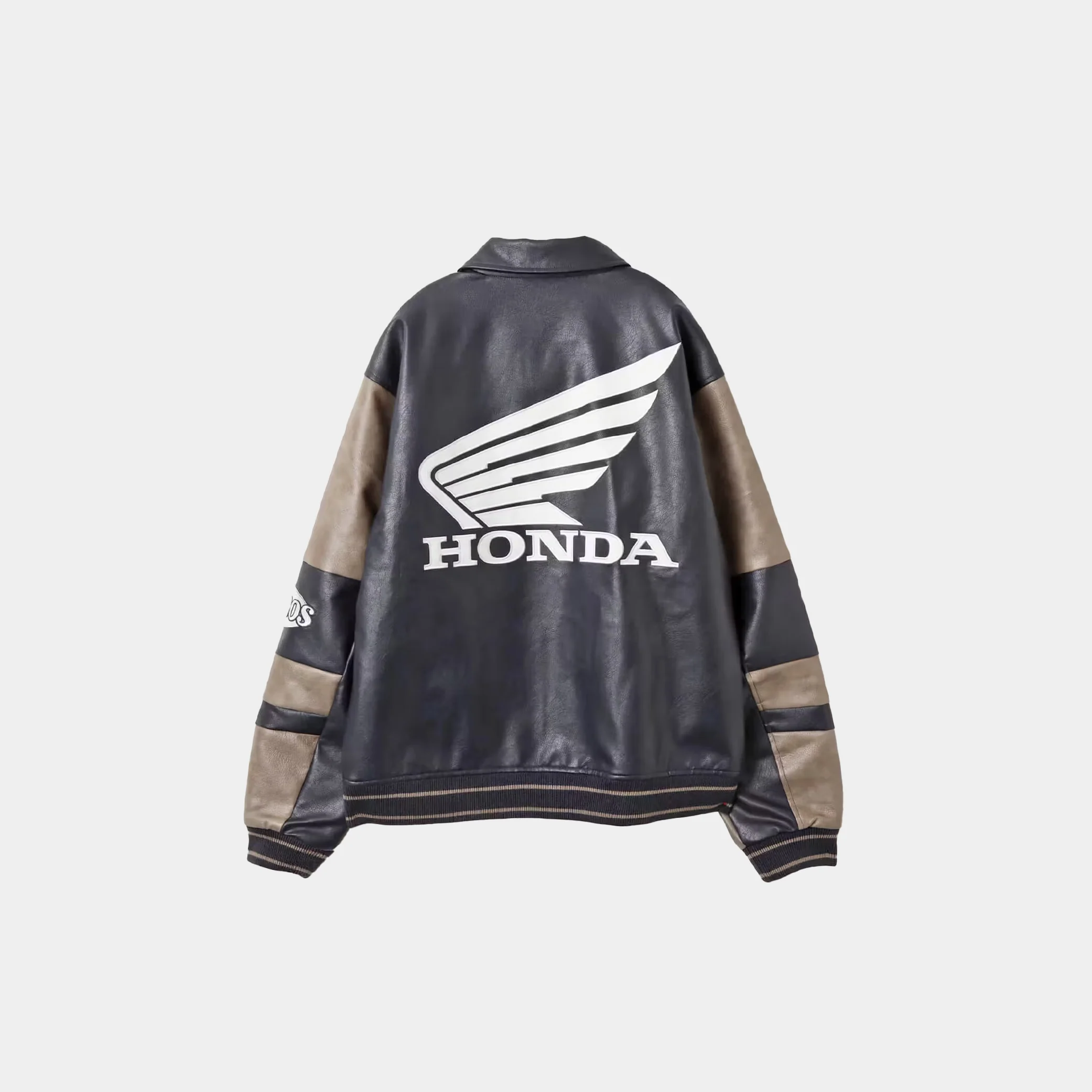 atmos x Honda Synthesis Leather Jacket - Image 2