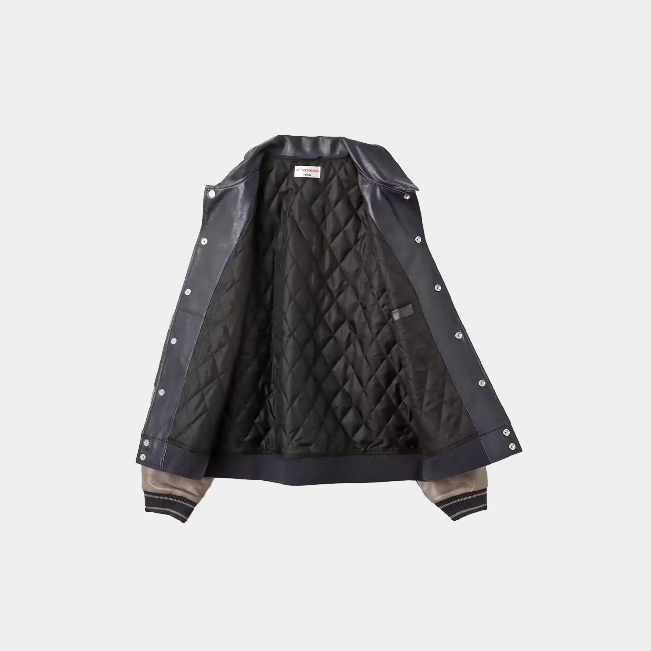 atmos x Honda Synthesis Leather Jacket - Image 3