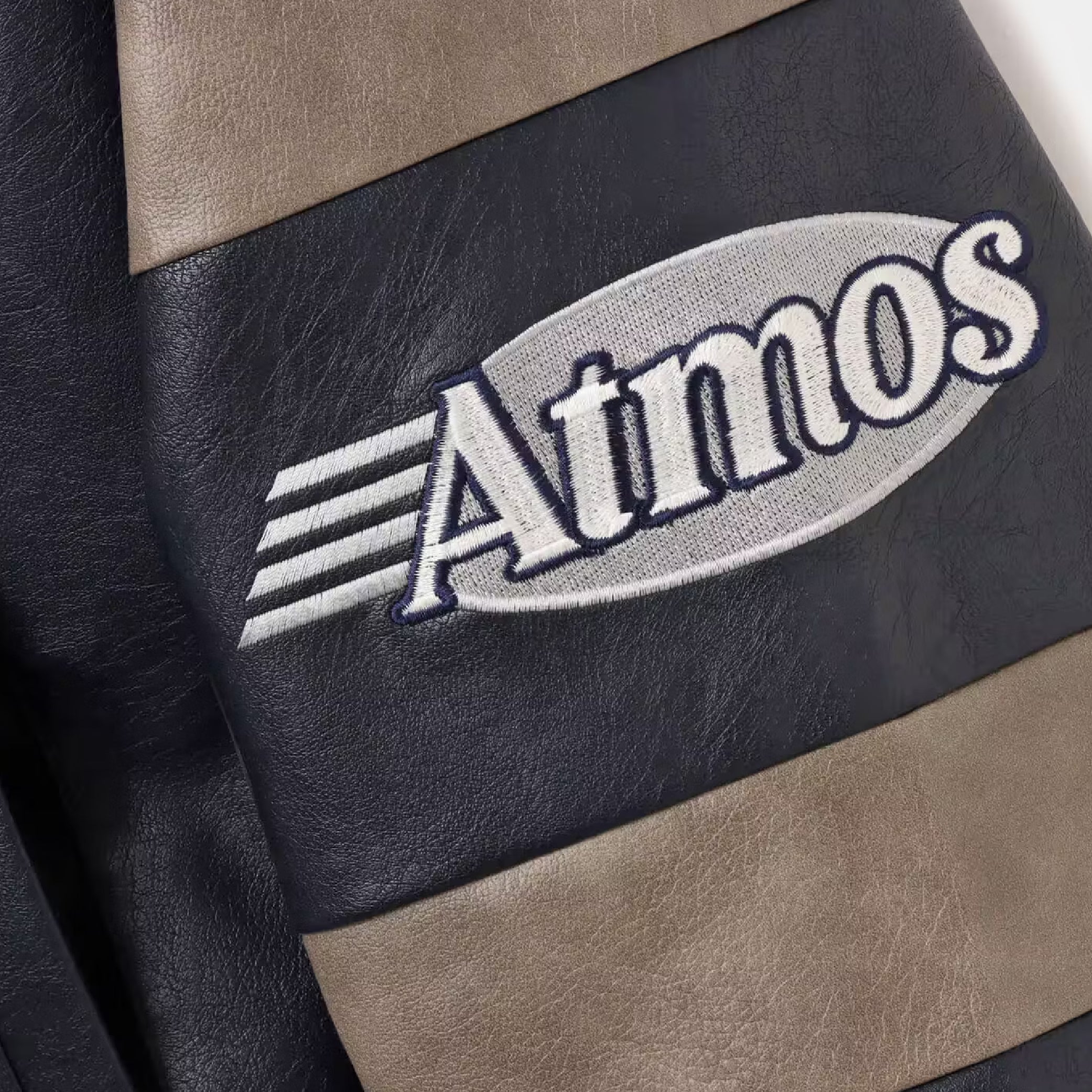 atmos x Honda Synthesis Leather Jacket - Image 6