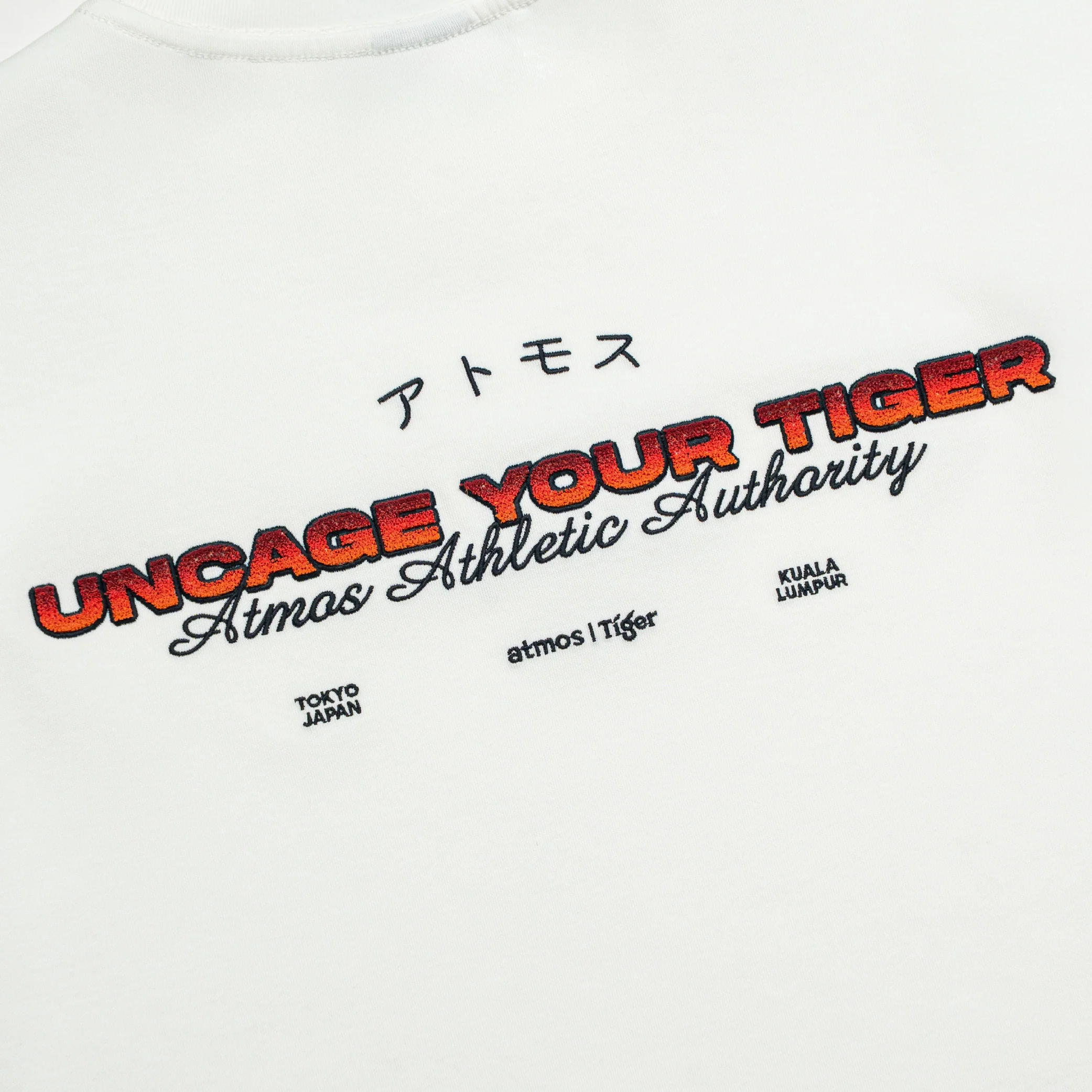 atmos x Tiger Graphic Interlock Cropped Tee - Image 6