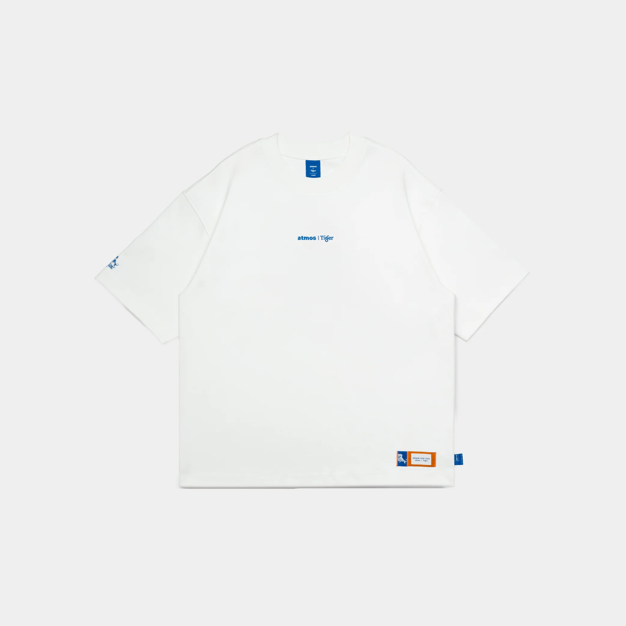 atmos x Tiger Graphic Interlock Oversized Tee