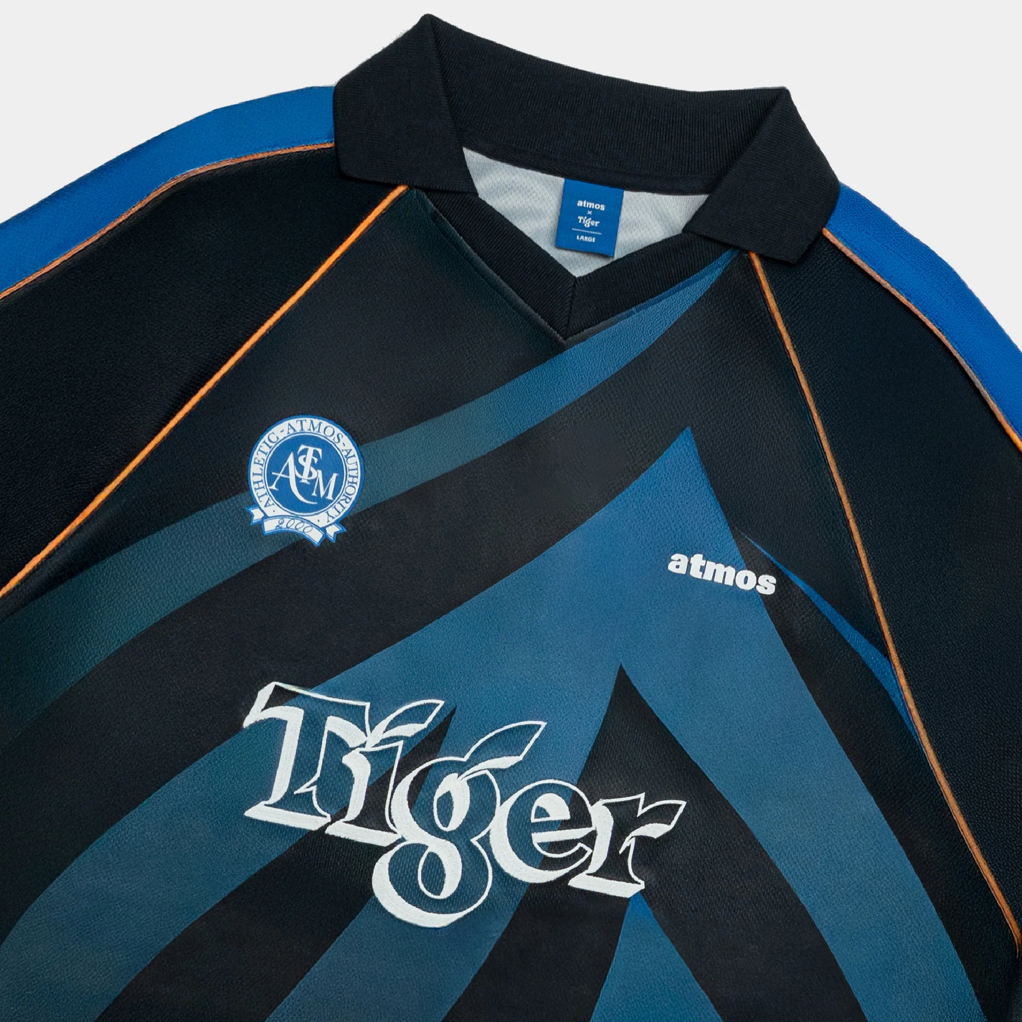atmos x Tiger Graphic Printed Oversized Mesh Jersey - Image 3