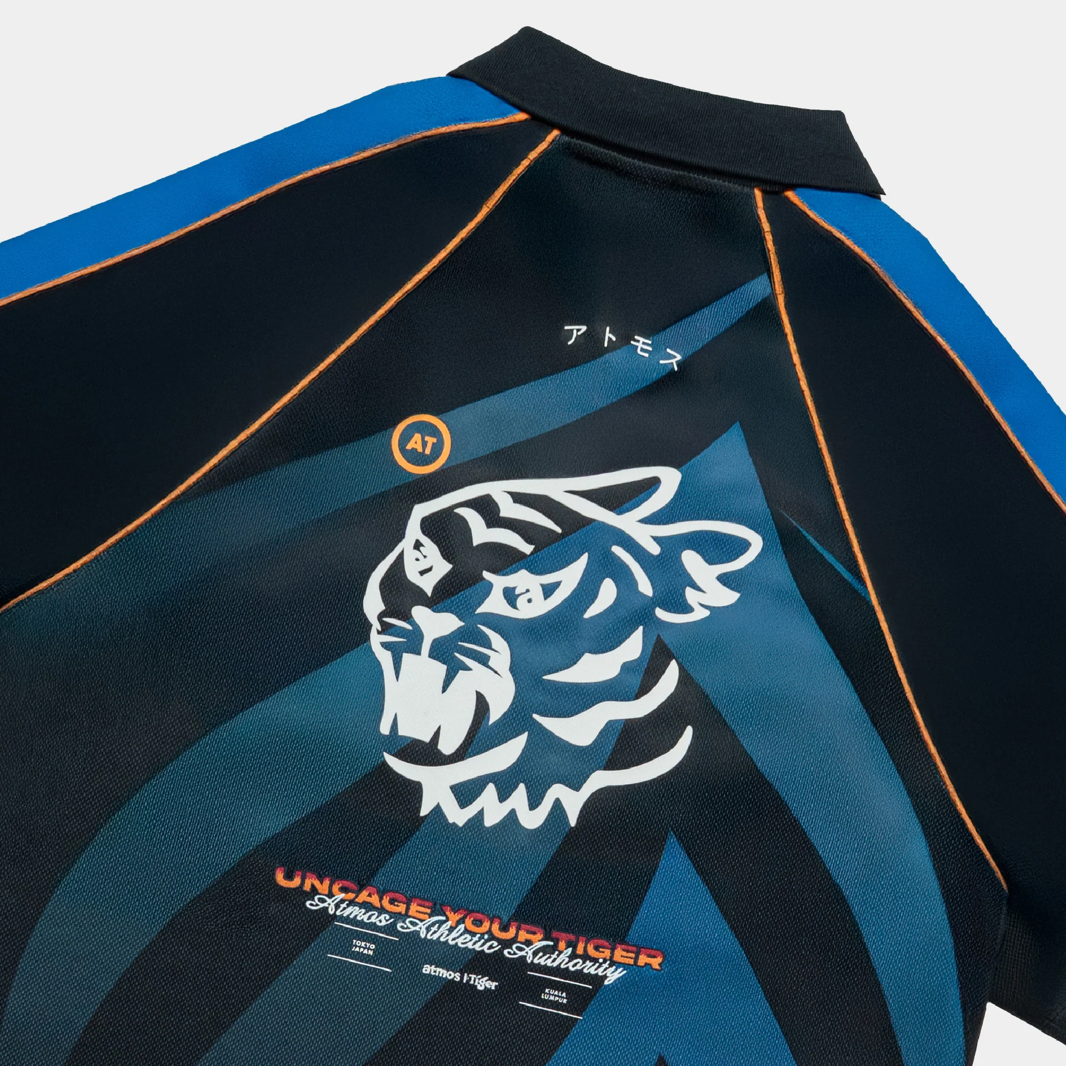 atmos x Tiger Graphic Printed Oversized Mesh Jersey - Image 4