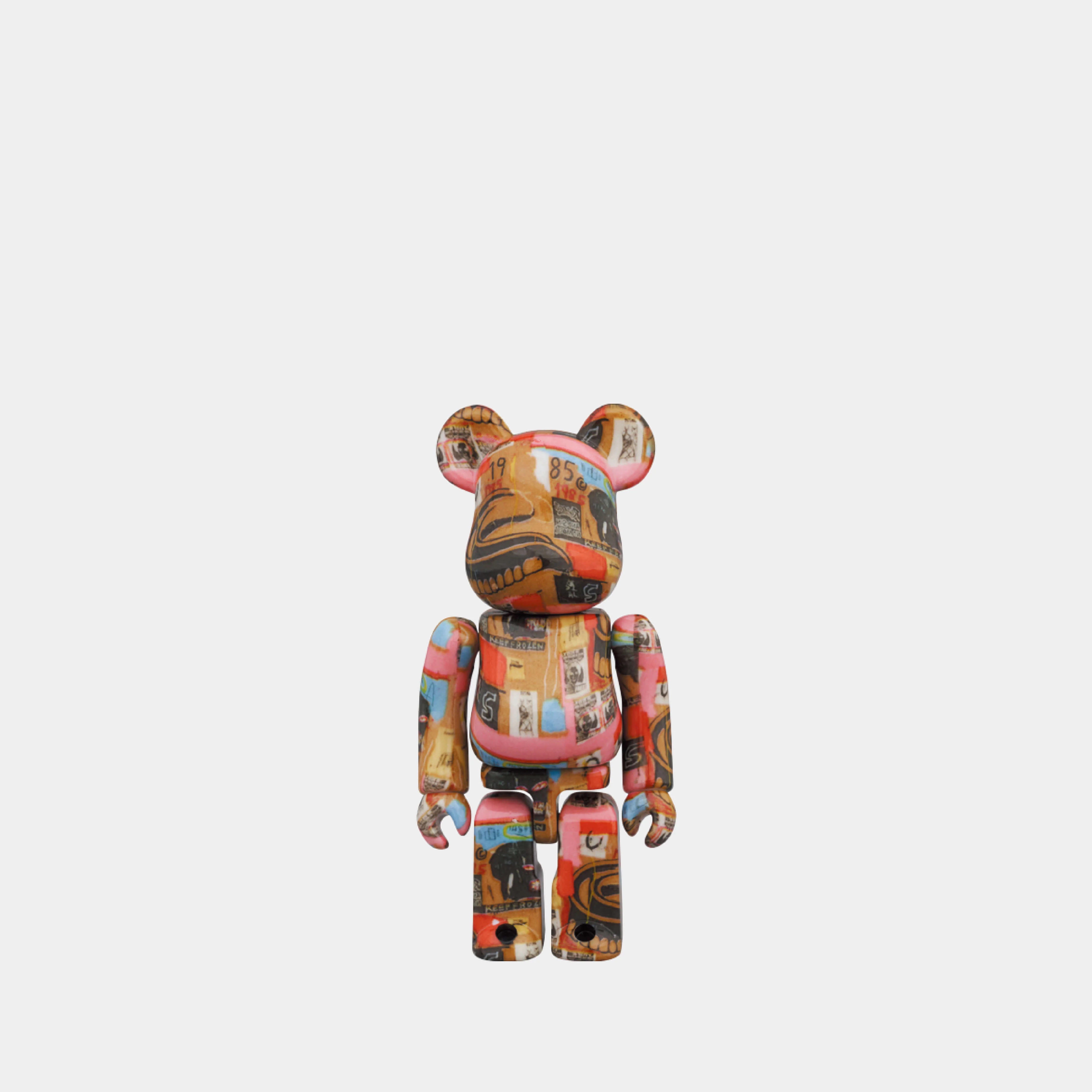 Medicom Be@rbrick Andy Warhol x Jean-Michel Basquiat #2 100% & 400% - Image 3
