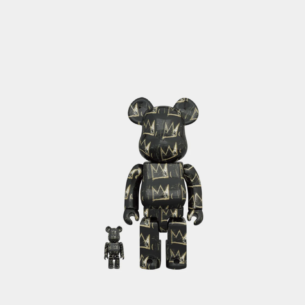 Medicom Be@rbrick Jean-Michel Basquiat #8 100% & 400% - Image 5