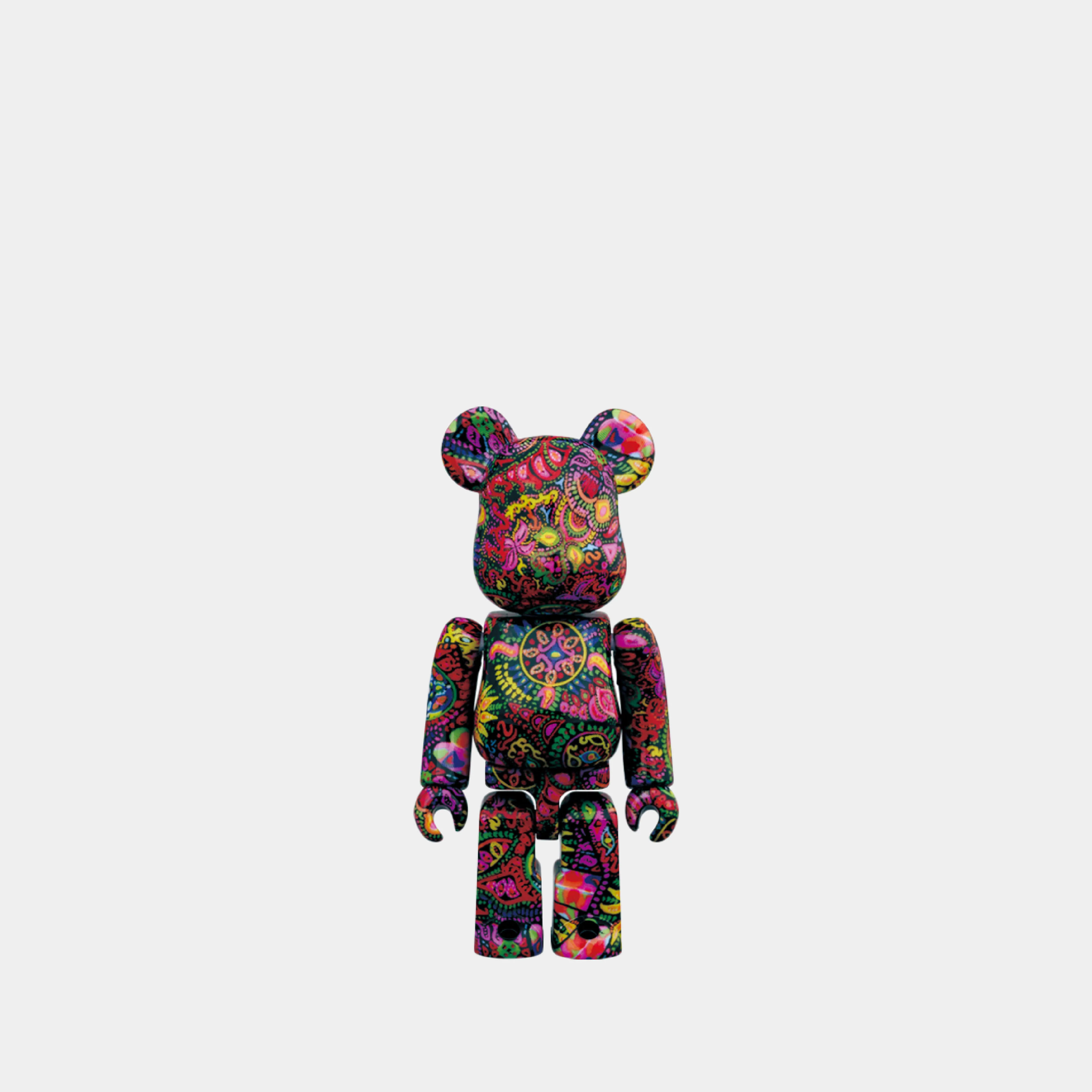 Medicom Be@rbrick Psychedelic Paisley 100％ & 400% - Image 3