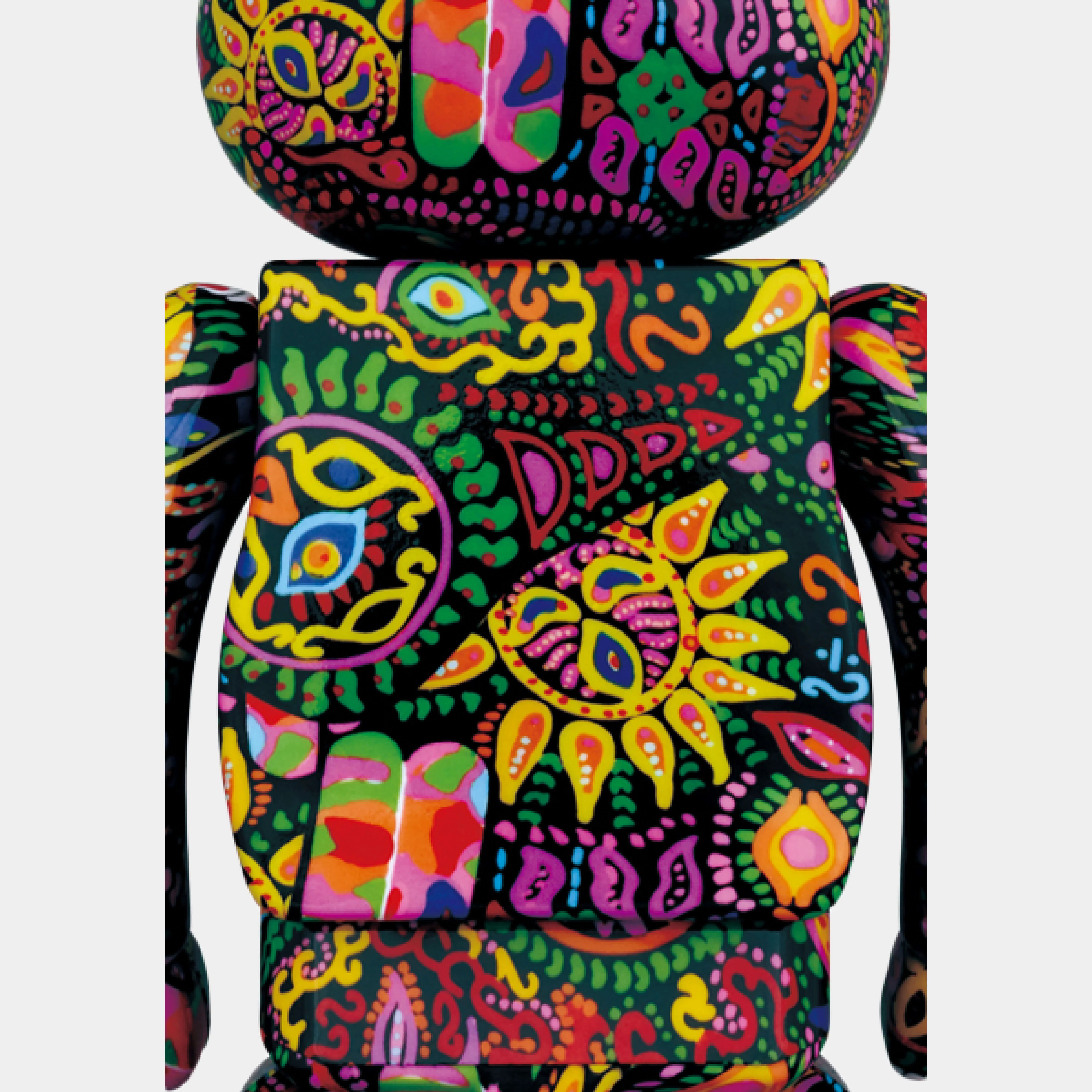 Medicom Be@rbrick Psychedelic Paisley 100％ & 400% - Image 4