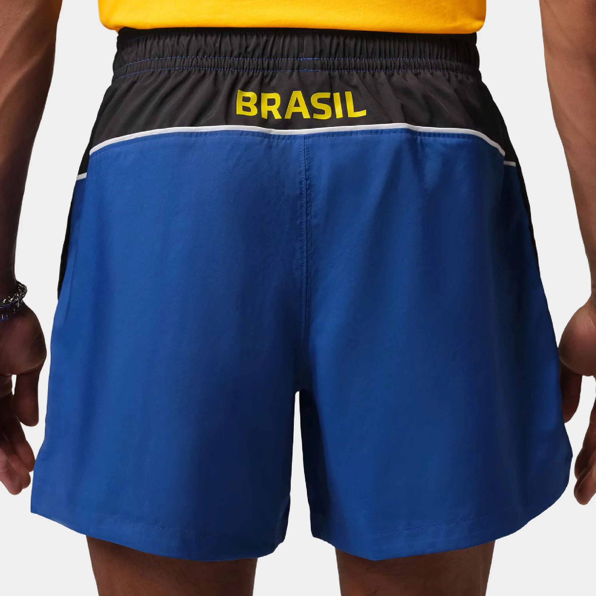 Brasil Futebol x Jordan Brooklyn Woven Shorts - Image 6