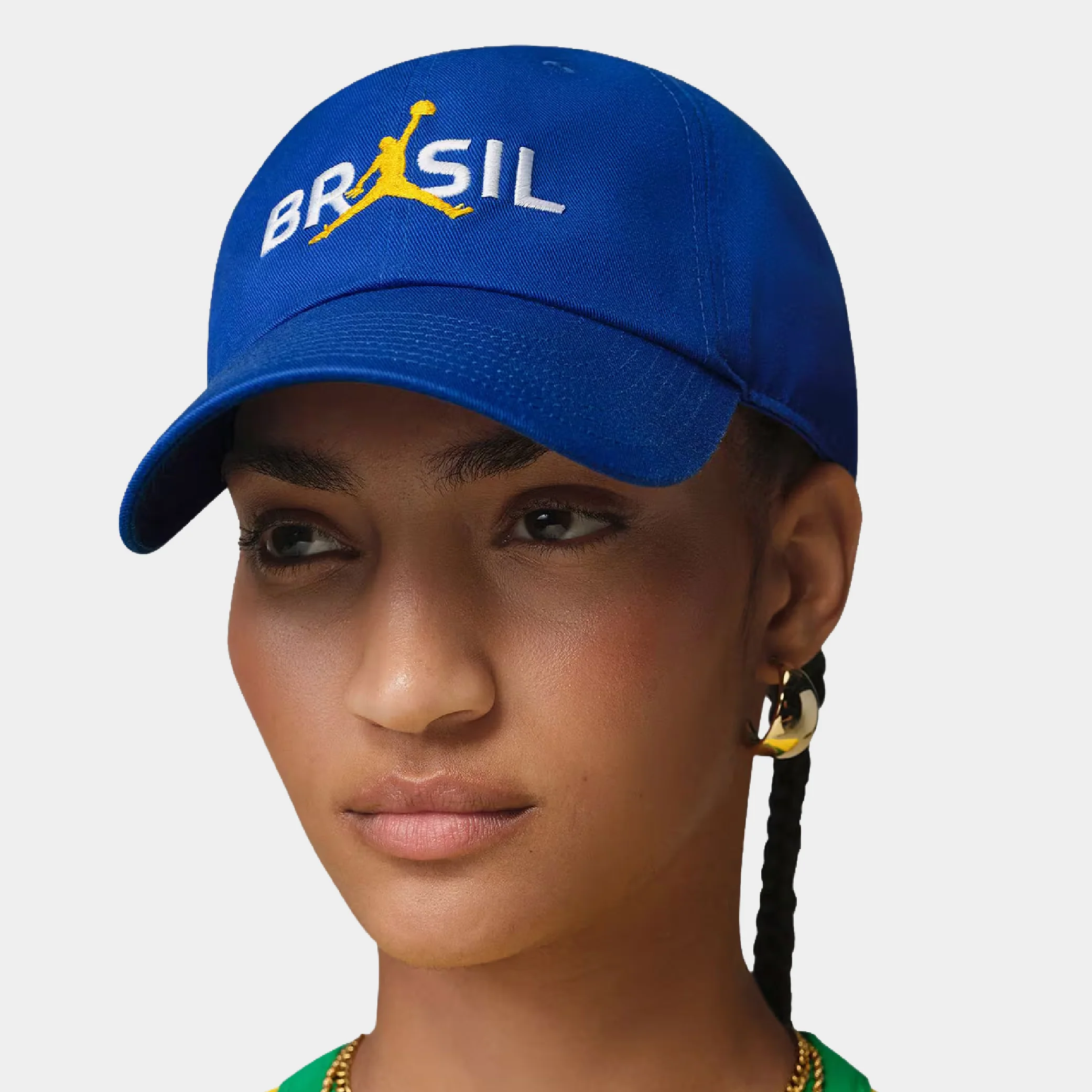 Brasil Futebol x Jordan Club Unstructured Hat - Image 6