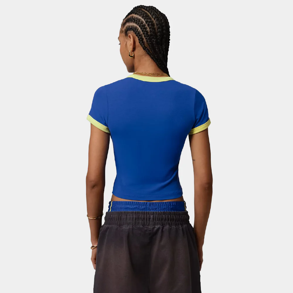 Brasil Futebol x Jordan Graphic Crew Neck Top - Image 6