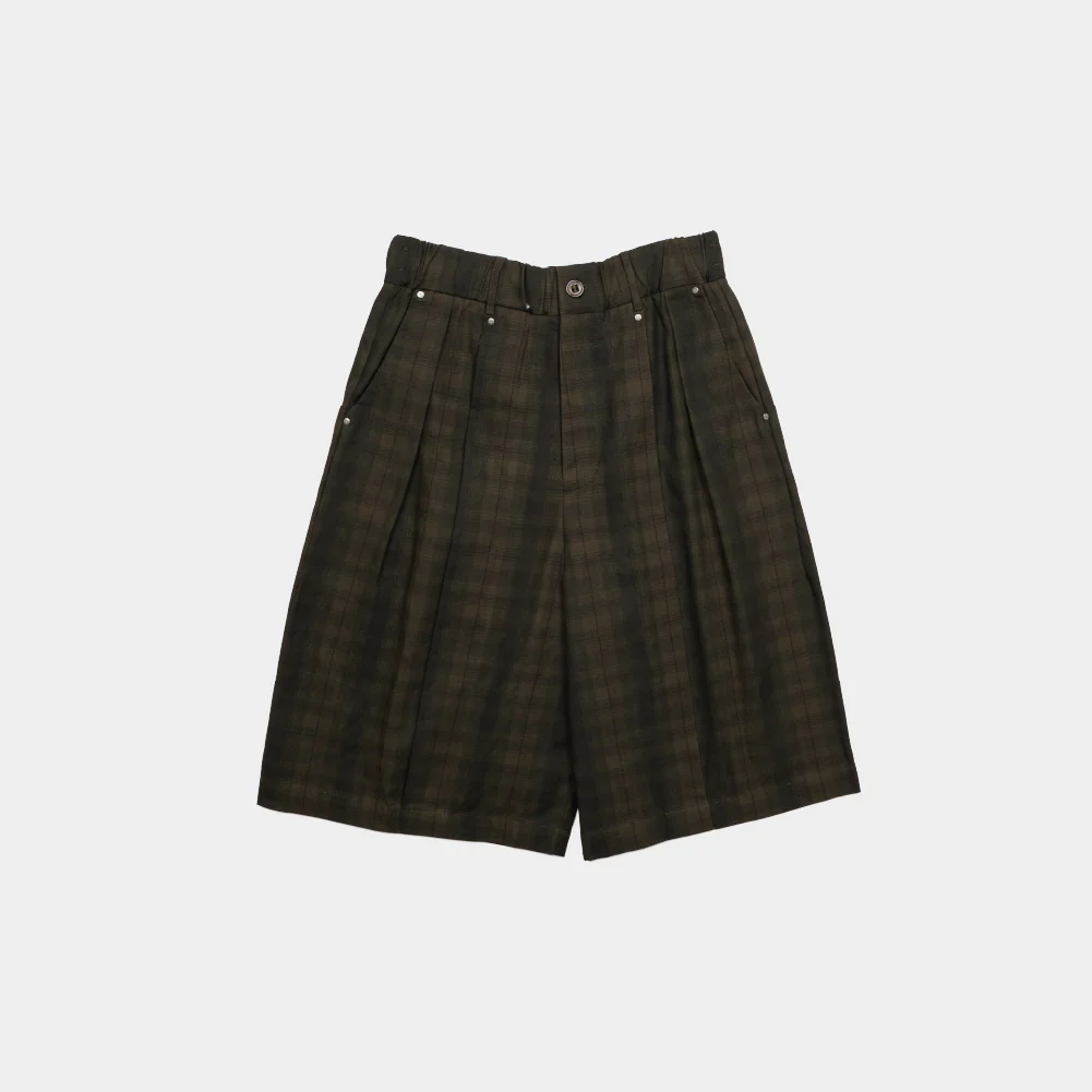 ButNotReally™ Cotton Wide Fit Pleated Half Pants