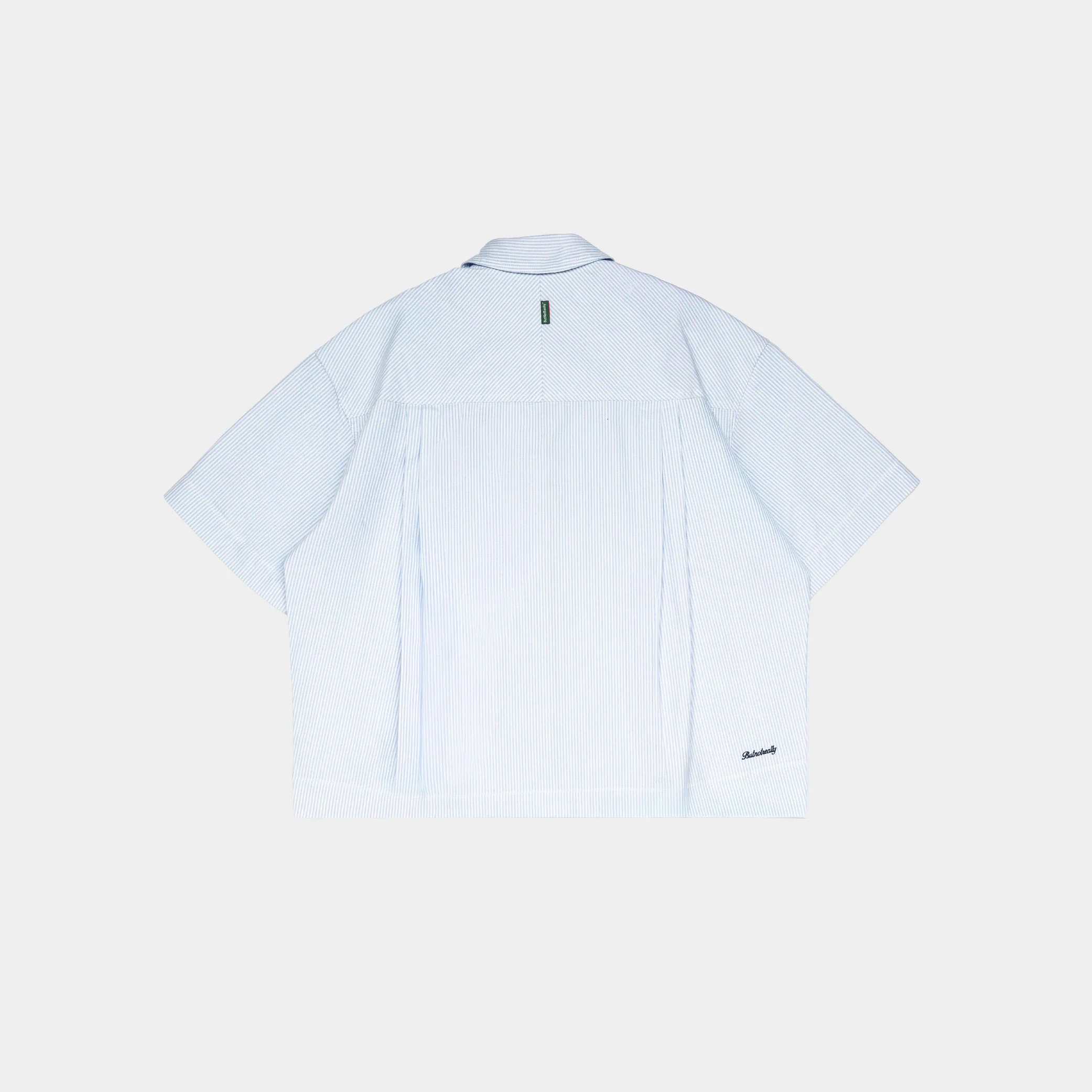 ButNotReally™ Dual-Zip Oxford Cropped Fit Shirt - Image 3