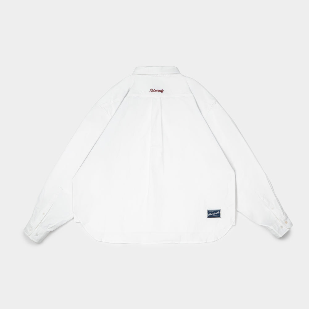 ButNotReally™ Graphic Cotton Long Sleeves Cropped Shirt - Image 2
