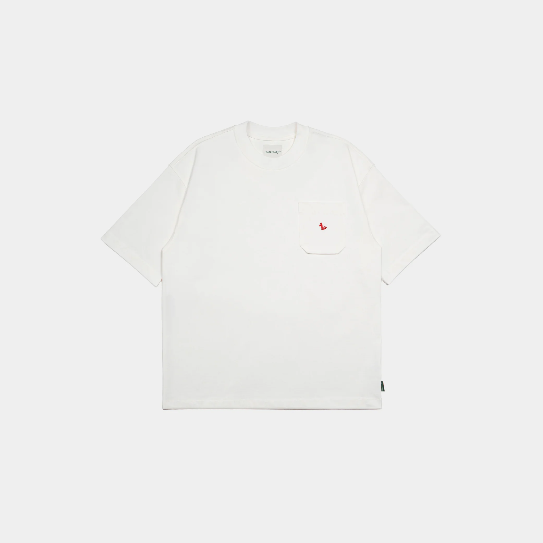 ButNotReally™ Graphic Cotton Oversized Pocket Tee
