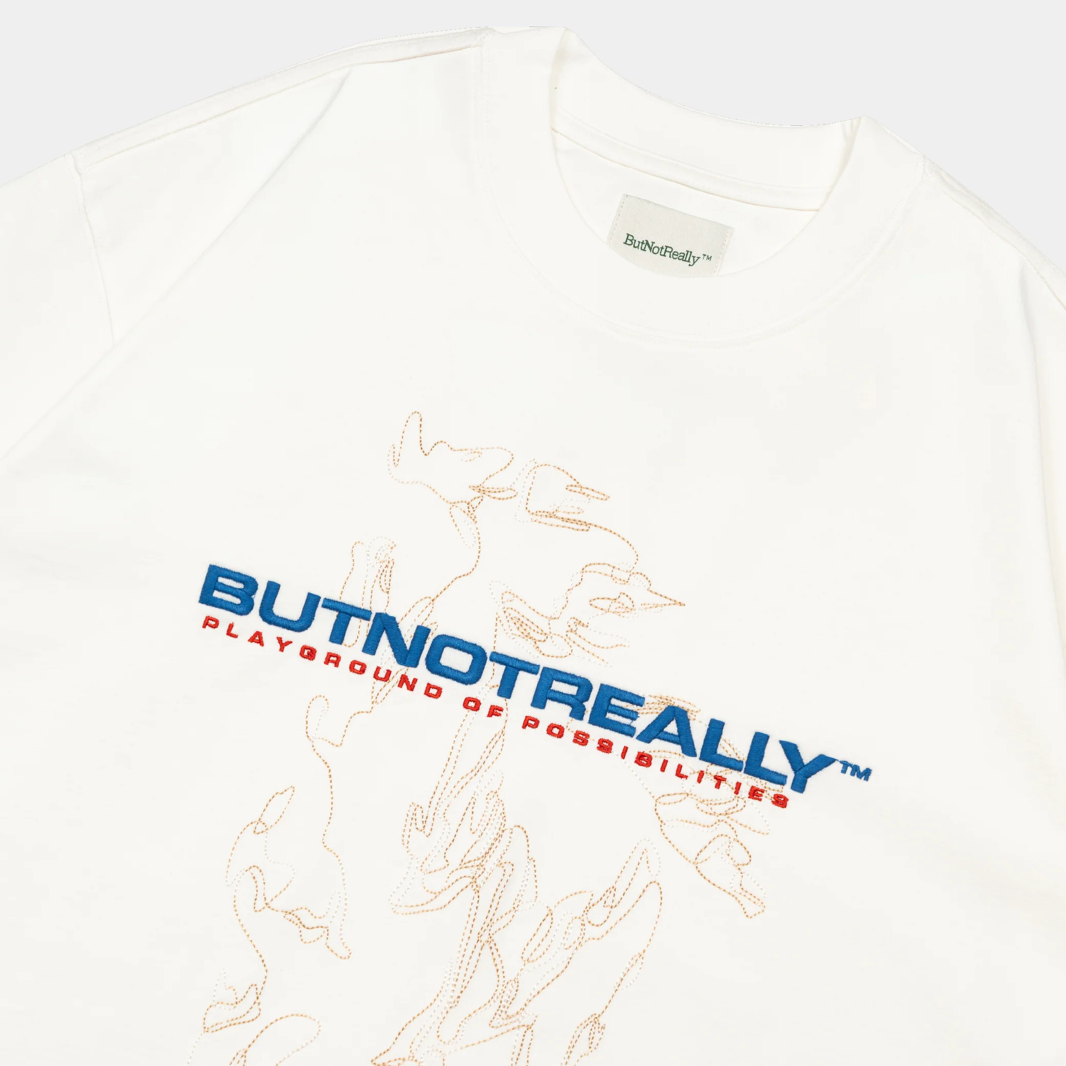 ButNotReally™ Graphic Cotton Oversized Tee - Image 3