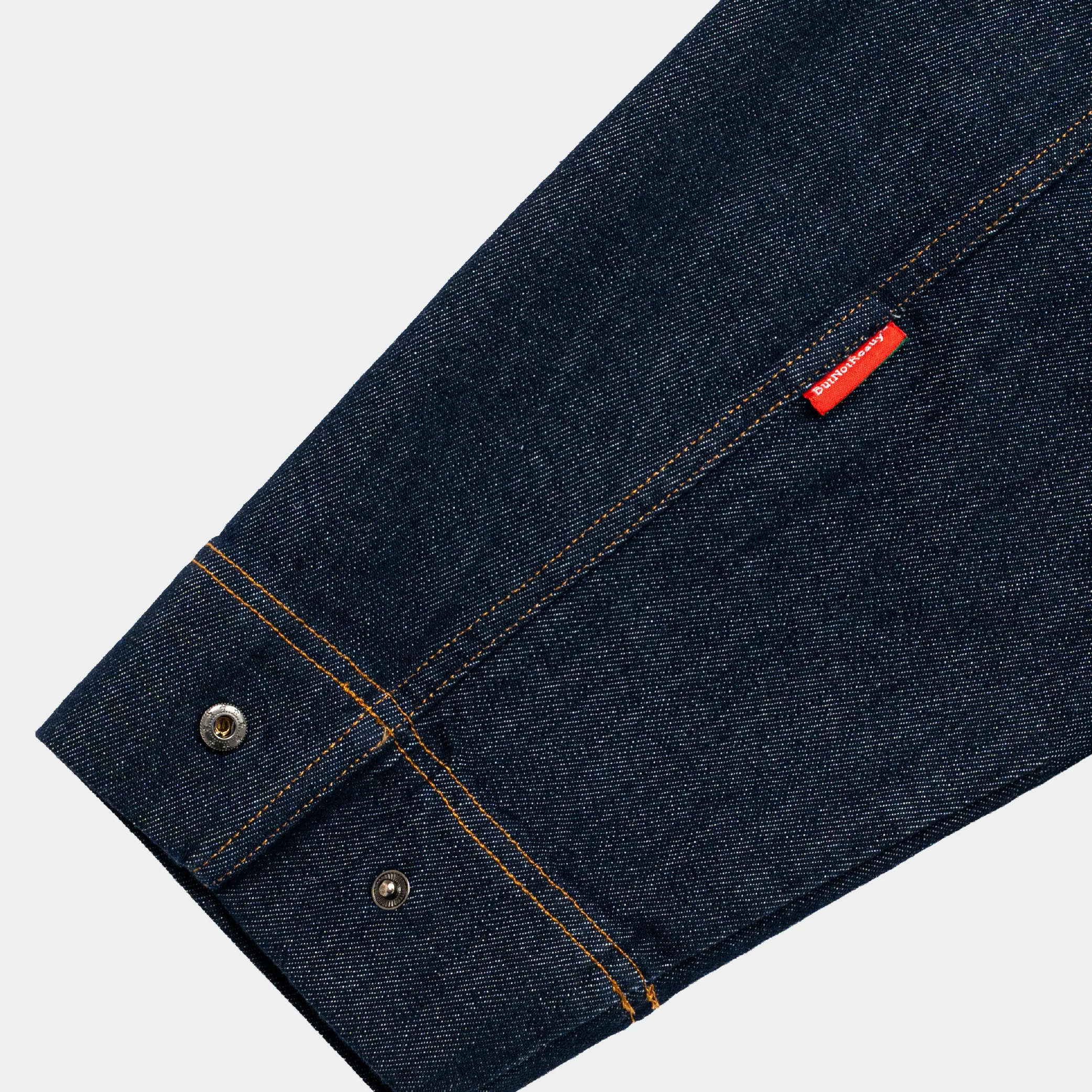 ButNotReally™ Graphic Denim Cropped Jacket - Image 8