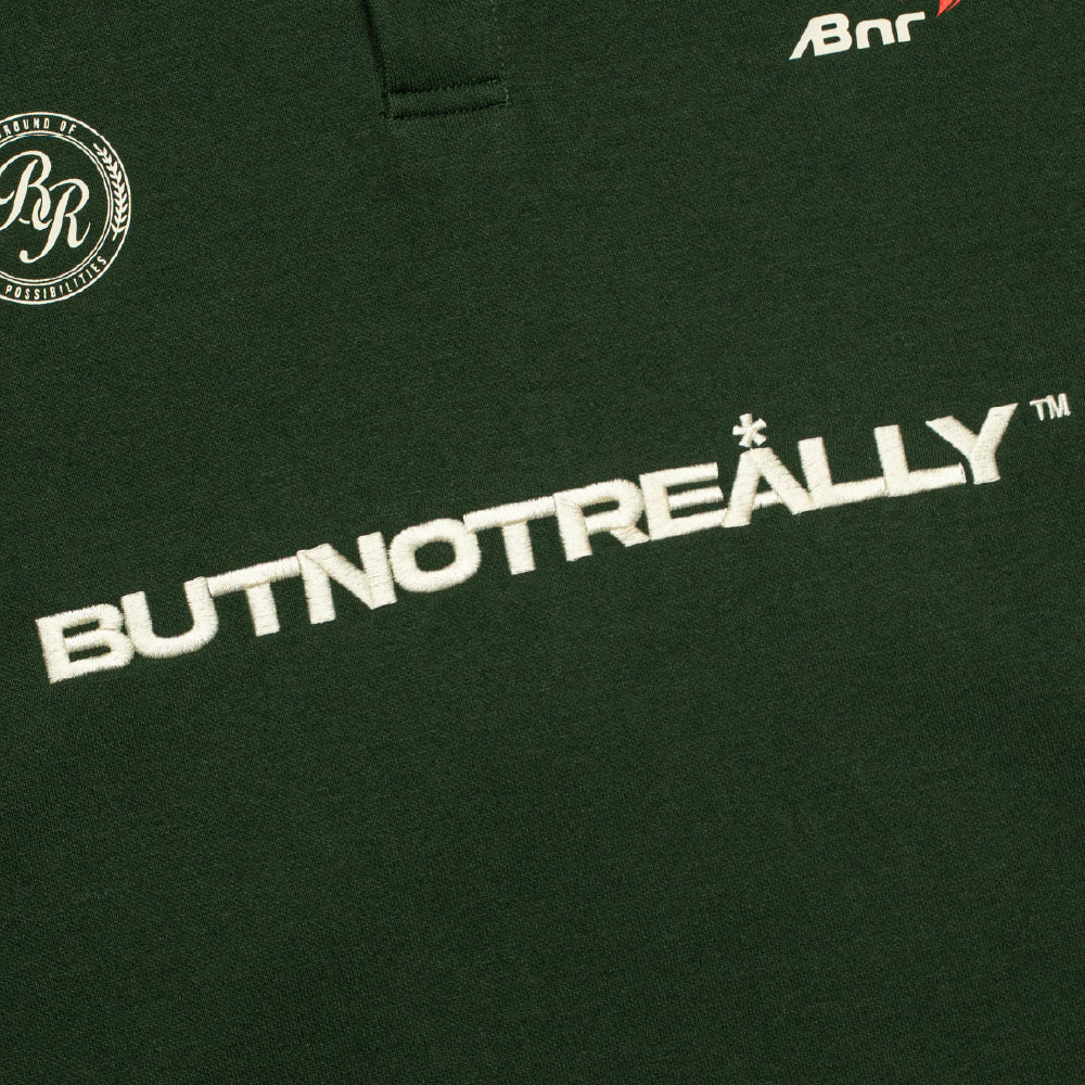 ButNotReally™ Graphic Interlock Long Sleeves Polo Tee - Image 6