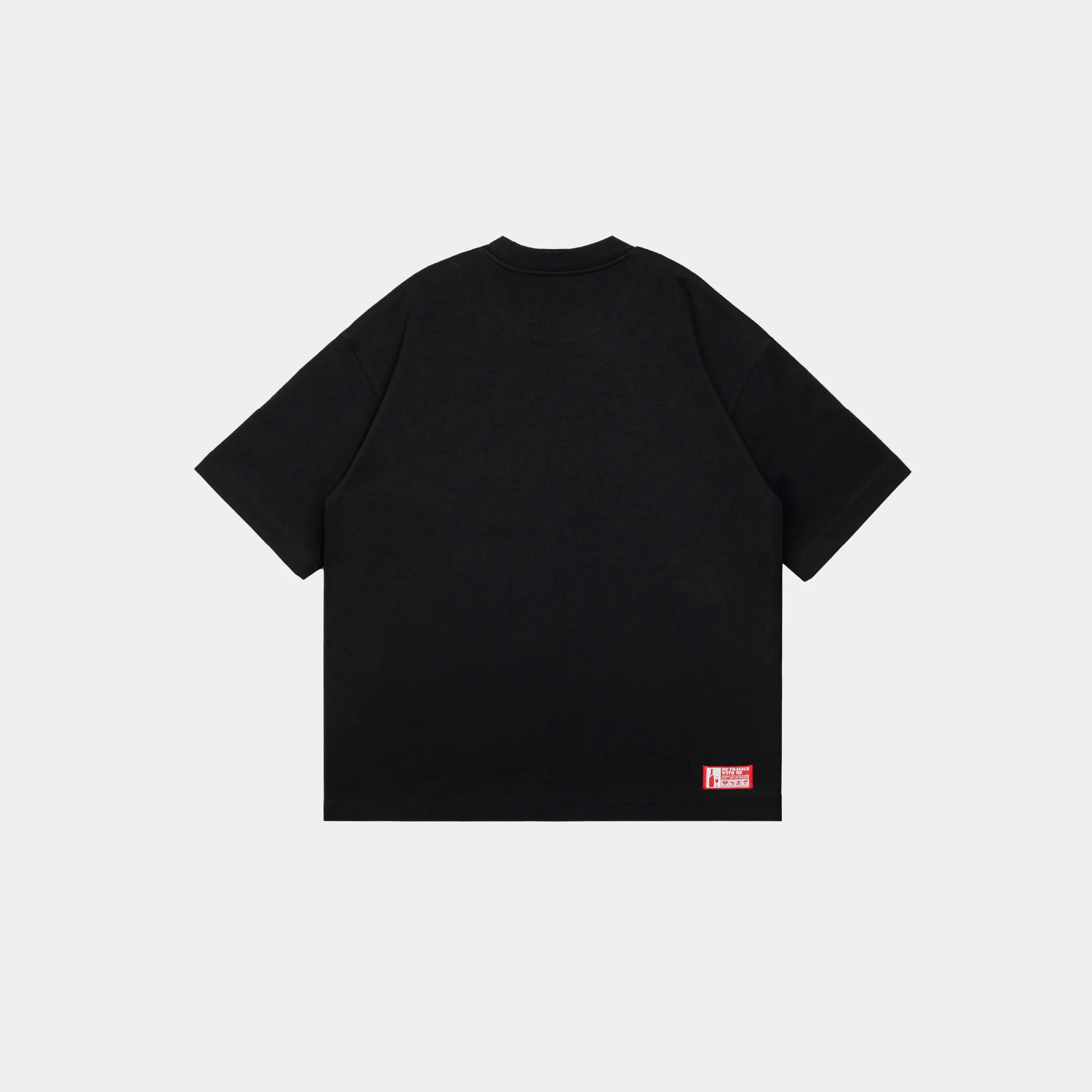 ButNotReally™ Graphic Interlock Oversized Pocket Tee - Image 3