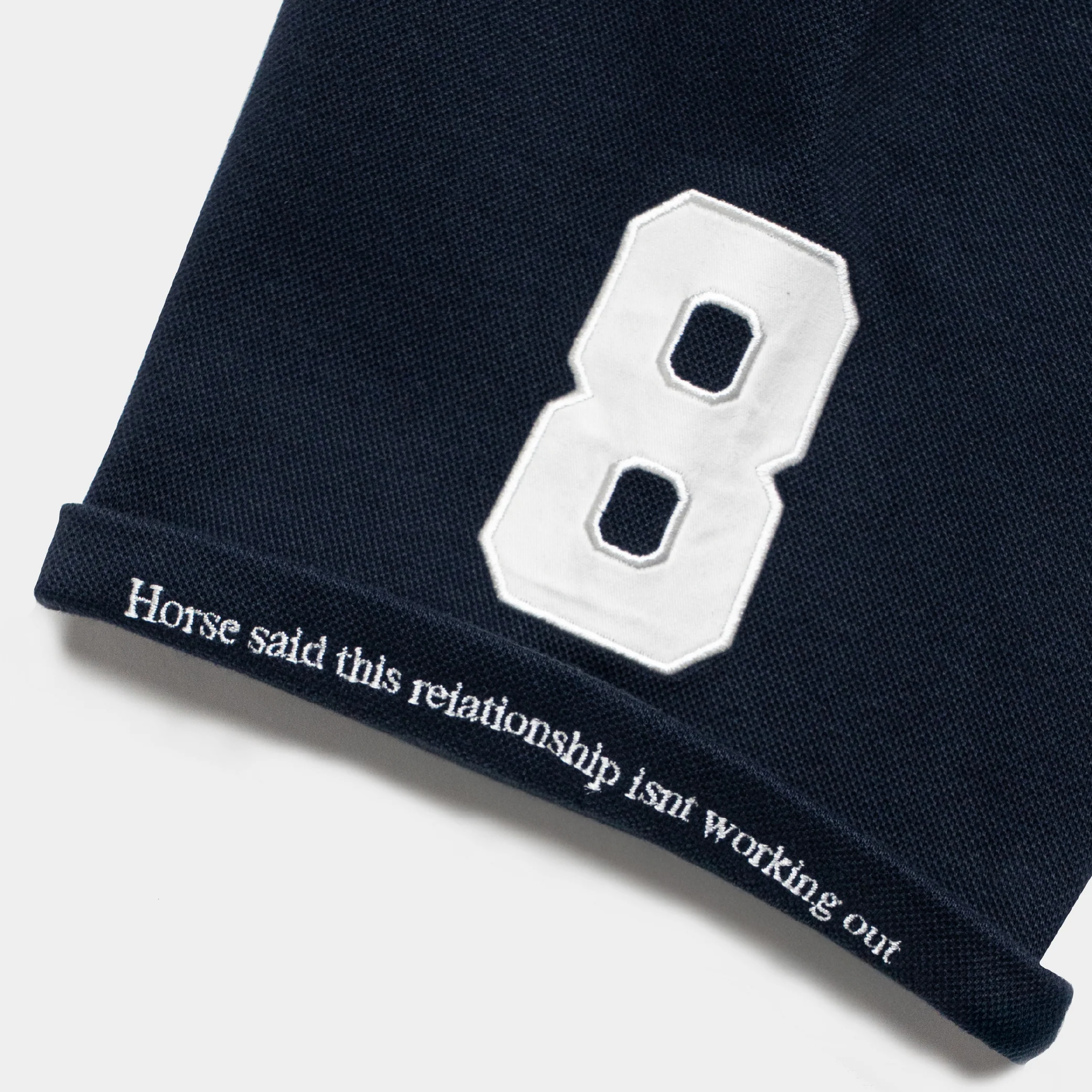 ButNotReally™ Graphic Interlock Oversized Polo Tee - Image 10
