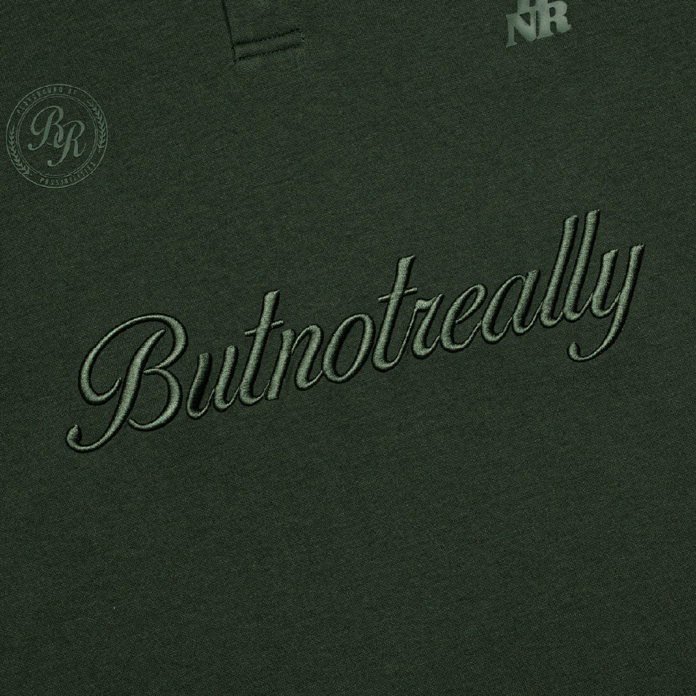 ButNotReally™ Graphic Interlock Oversized Polo Tee - Image 6