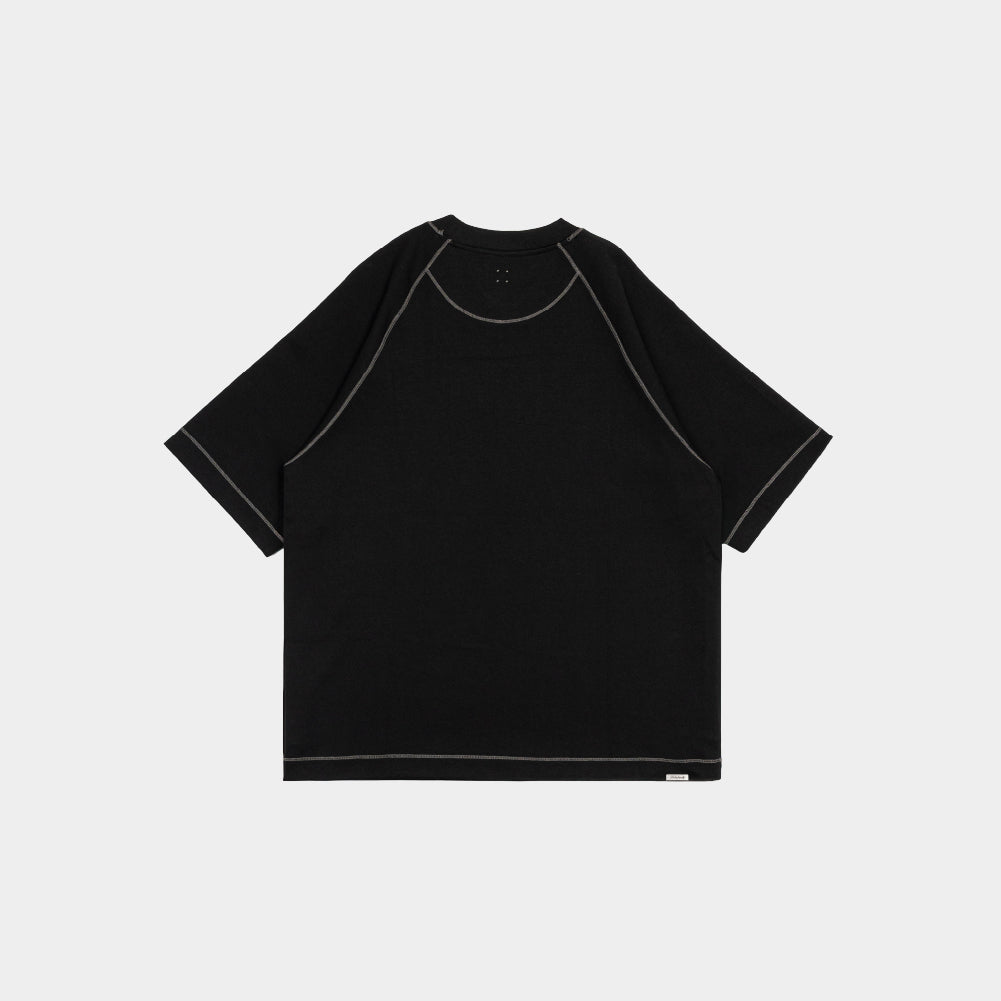 ButNotReally™ Graphic Interlock Oversized Raglan Tee - Image 2