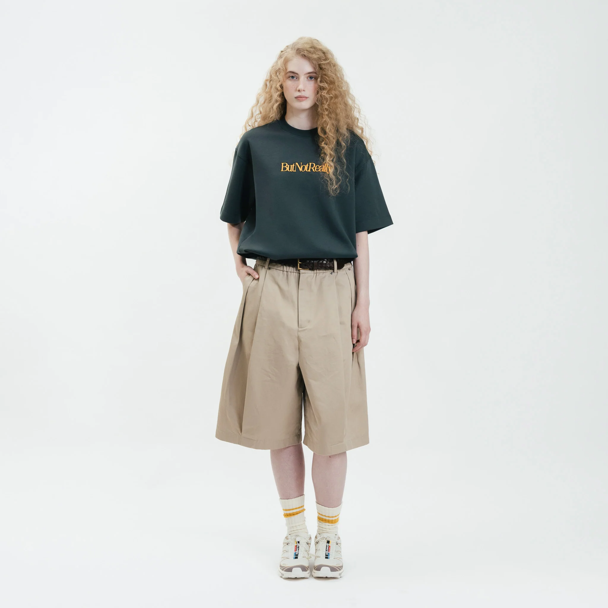 ButNotReally™ Graphic Interlock Oversized Tee - Image 2