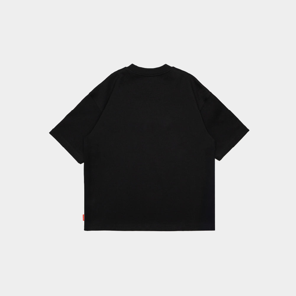 ButNotReally™ Graphic Interlock Oversized Tee - Image 3
